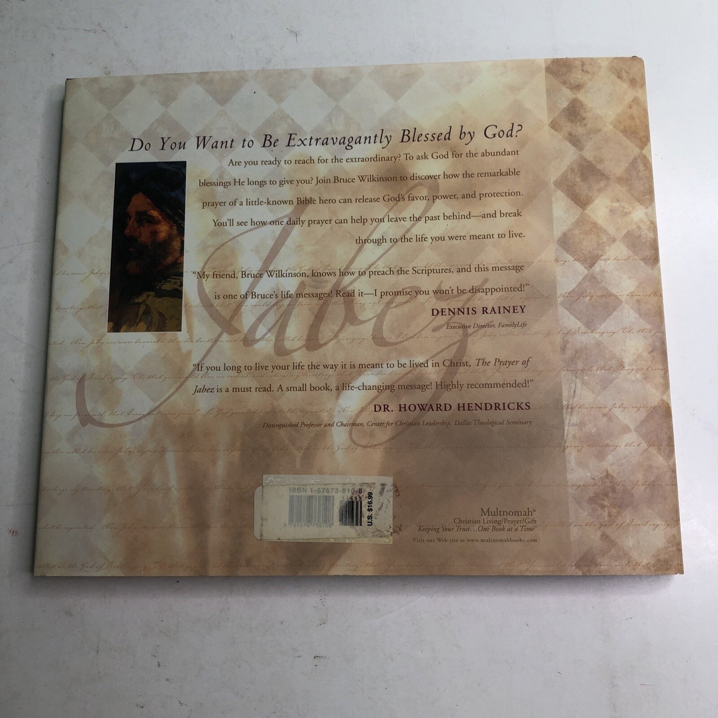 THE PRAYER OF JABEZ Bruce Wilkinson & C. Michael Dudash - Hardcover Dust Jacket