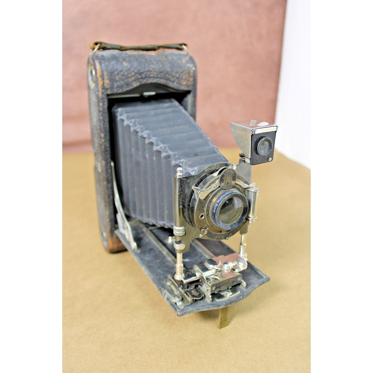 Vintage 1920s Rare KODAK NO A3 POCKET KODAK Bellows Folding CAMERA- Untested