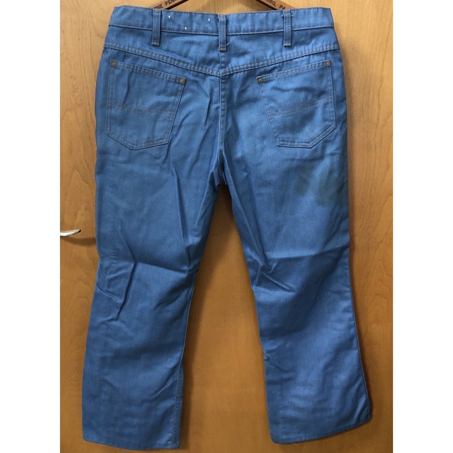 Vintage JC Penney Denim Jeans Size 18 Husky Boot Cut 32x36 Pants 26 Inch Inseam