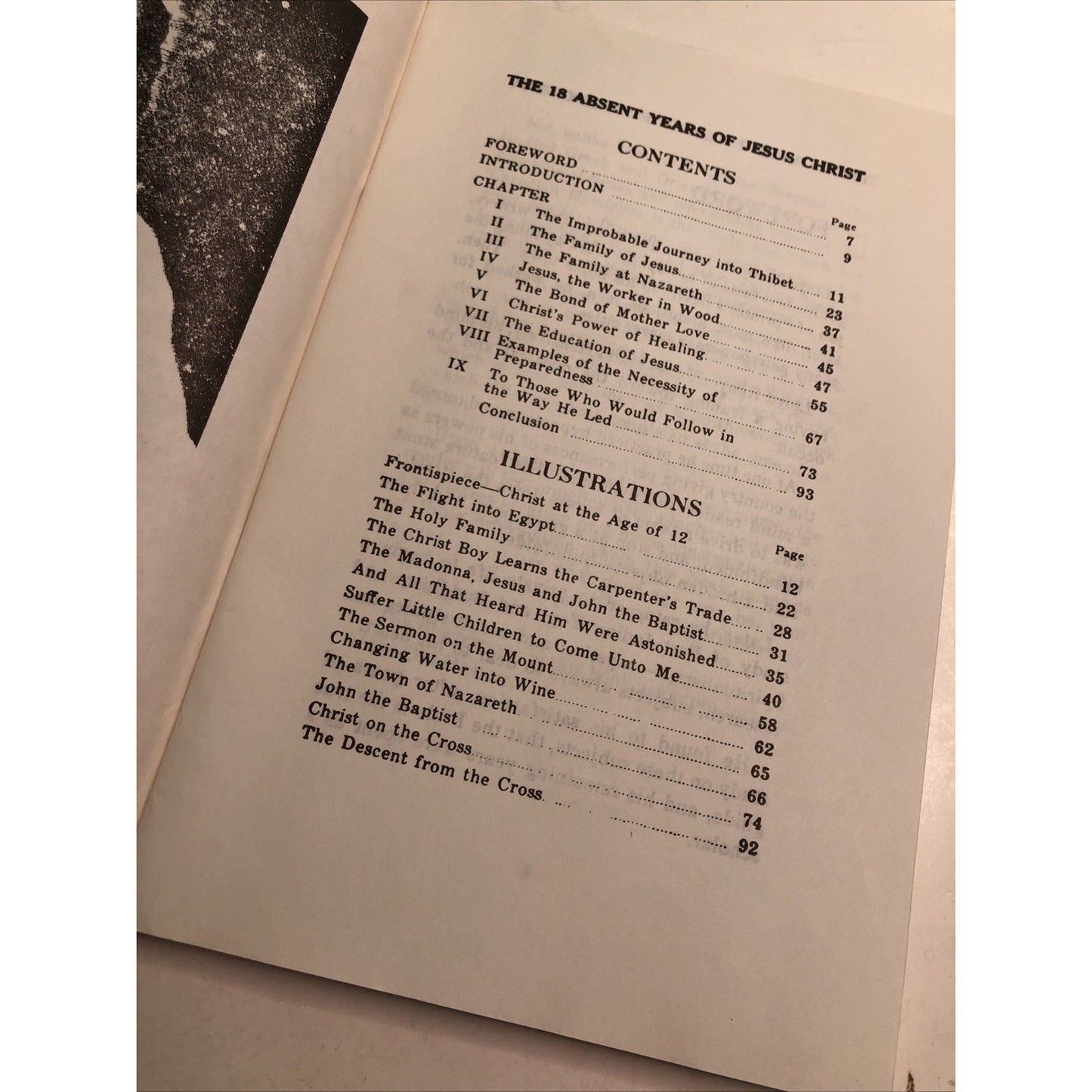 The Eighteen Absent Years of Jesus Christ by Lloyd Kenyon Jones PB 1967