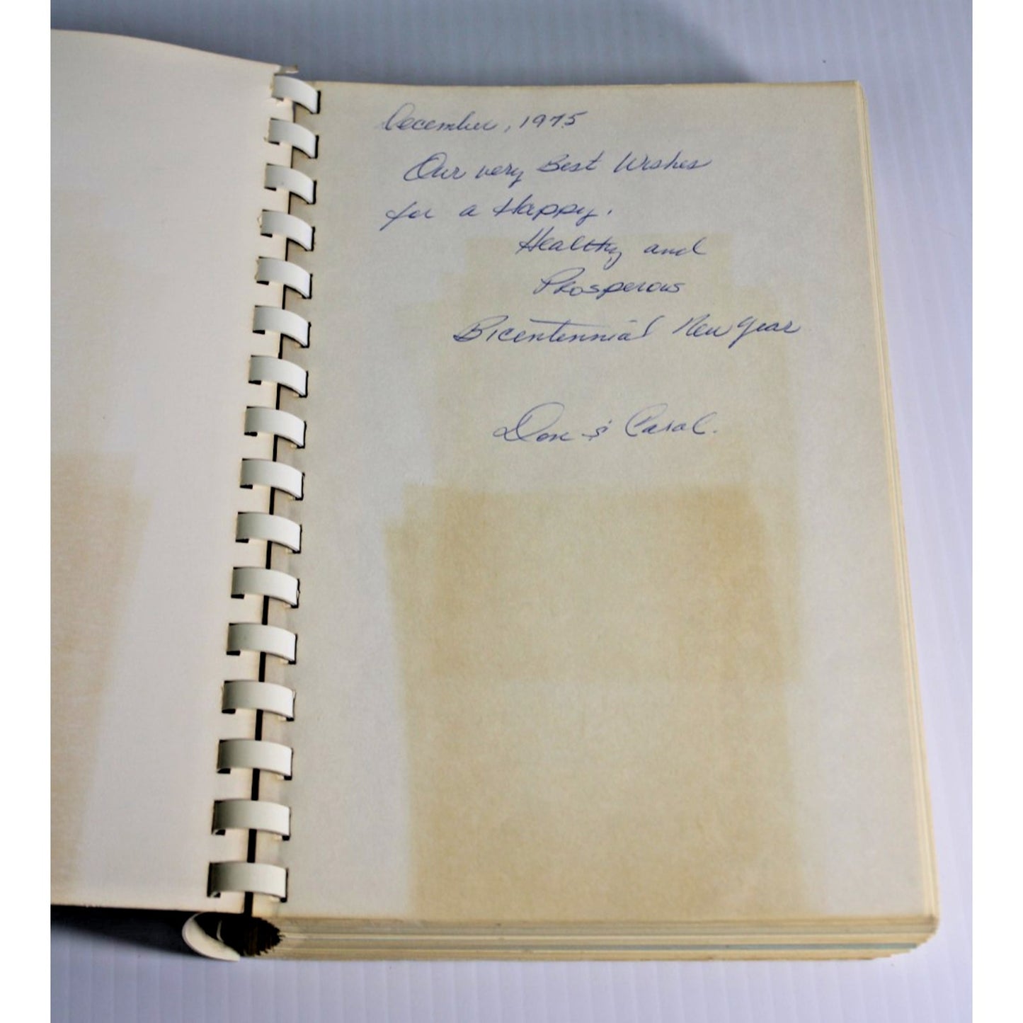 Limited, Numbered Bicentenial Edition "Artlington Treasured Recipes" Texas DAR