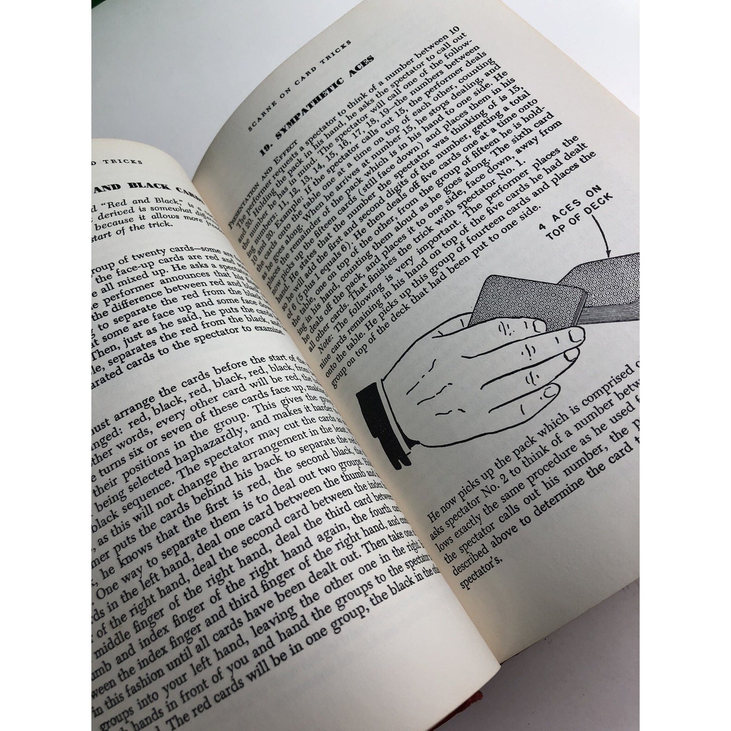 Scarne's Tricks by John Scarne On Card & Magic Tricks, Vintage 1950 Hardcover