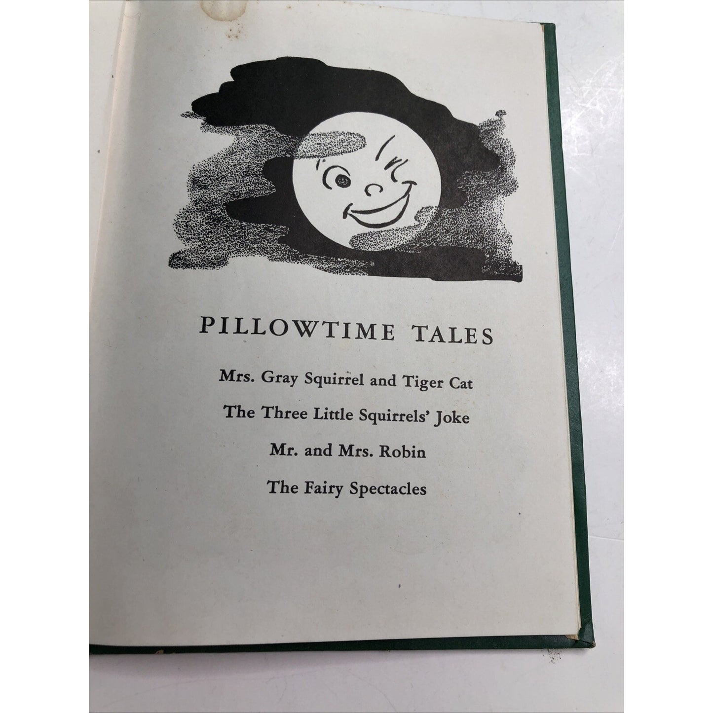 Ten Commandments/Pillowtime Tales MISPRINT READ DESCRIPTION Rand McNally 1943