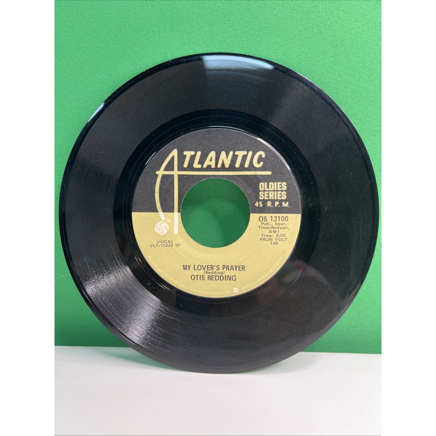 Otis Redding The Dock of the Bay & My Lover's Prayer 45rpm Atlantic Records