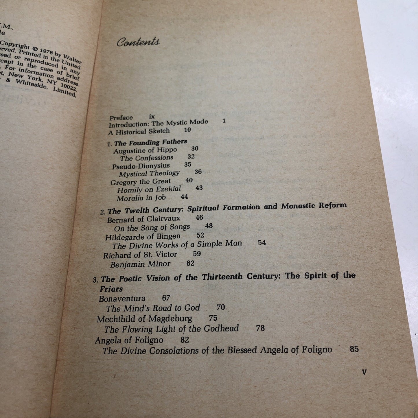 Silent Fire: An Invitation to Western Mysticism by Capps & Wright 1978 PB