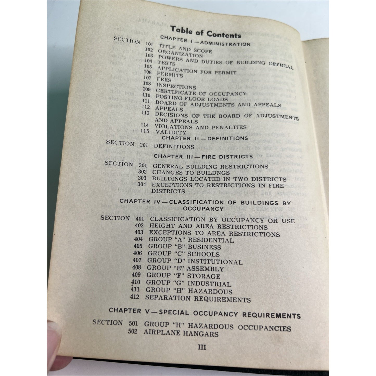 Building Code of the City of Mobile Alabama ALA AL First Edition 1955 Manual