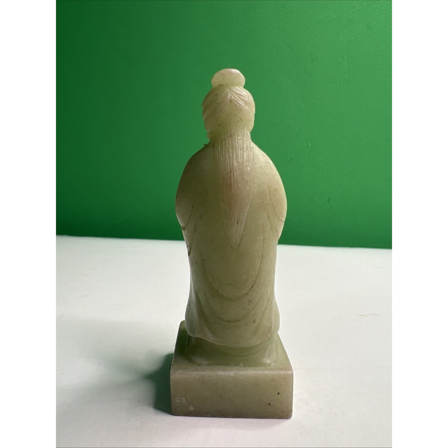 Vintage Asian Chess Piece 3.25” Tall QUEEN Replacement Part Lime Green