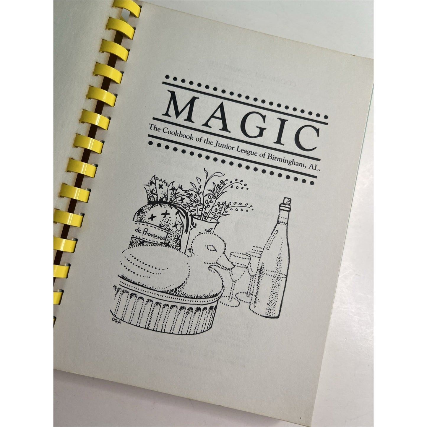 Magic: The Cookbook of the Junior League of Birmingham, AL 1982 2nd Printing