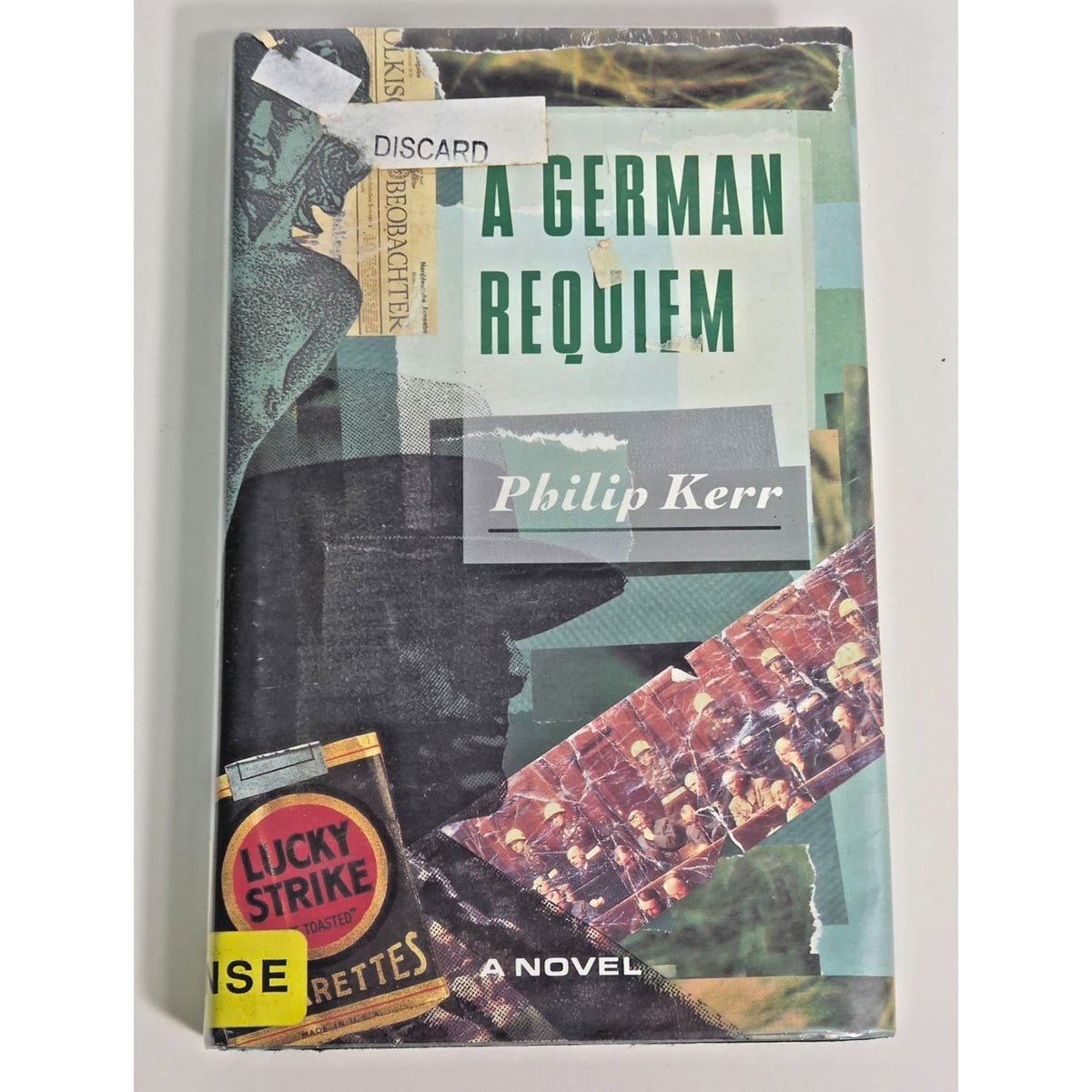 A German Requiem Philip Kerr 1991 First Edition Hardcover Bernie Gunther Noir