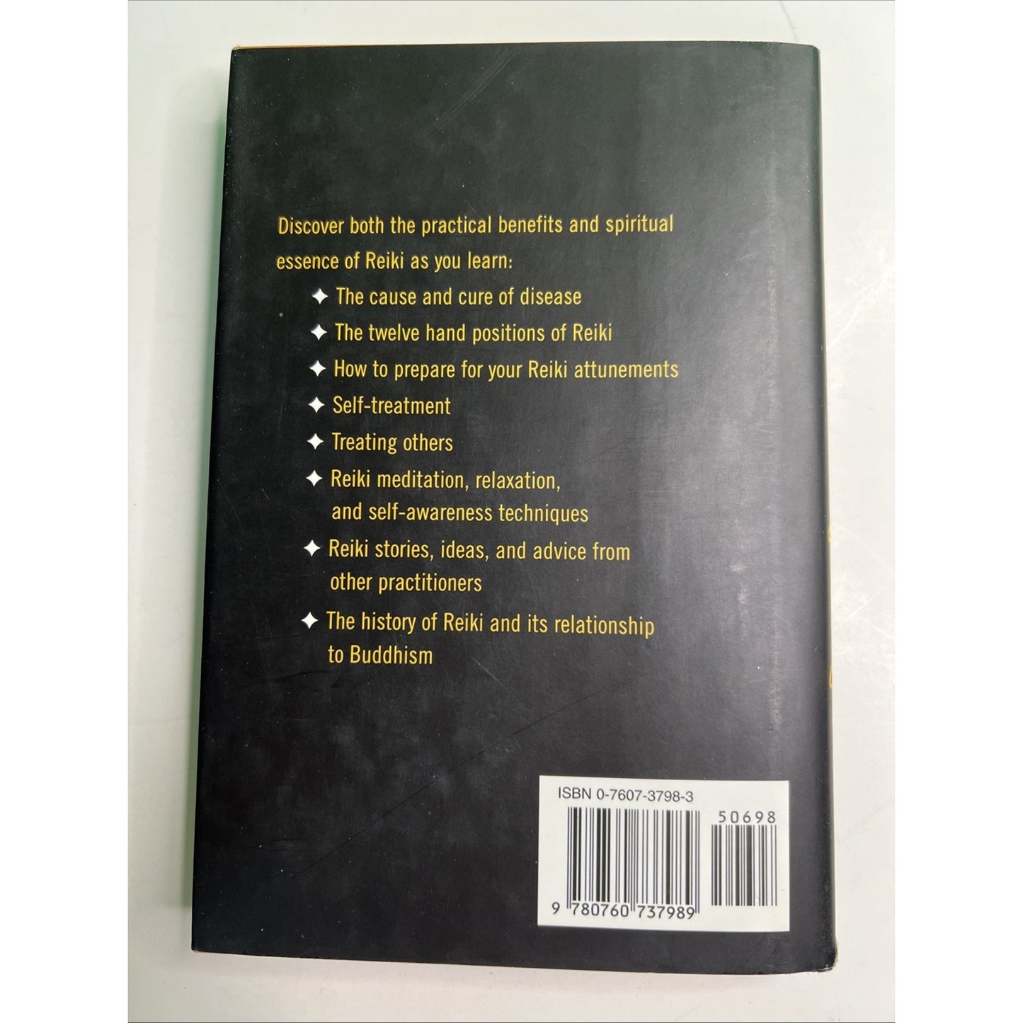 BEGINNER'S GUIDE TO REIKI Mastering the Healing Touch by David F Vennells HC DJ
