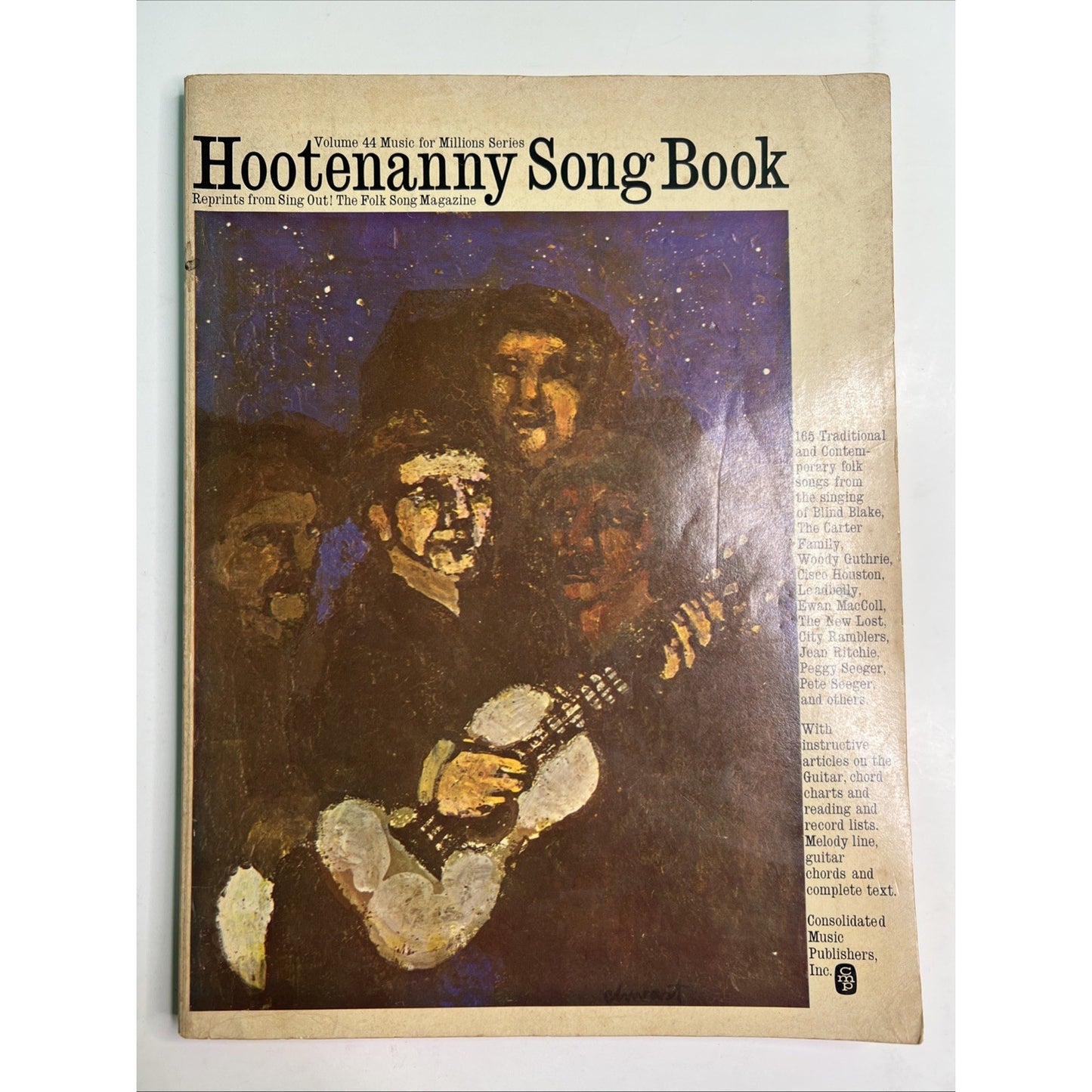 Hootenanny Song Book 1963 Volume 44 Music For Millions Series