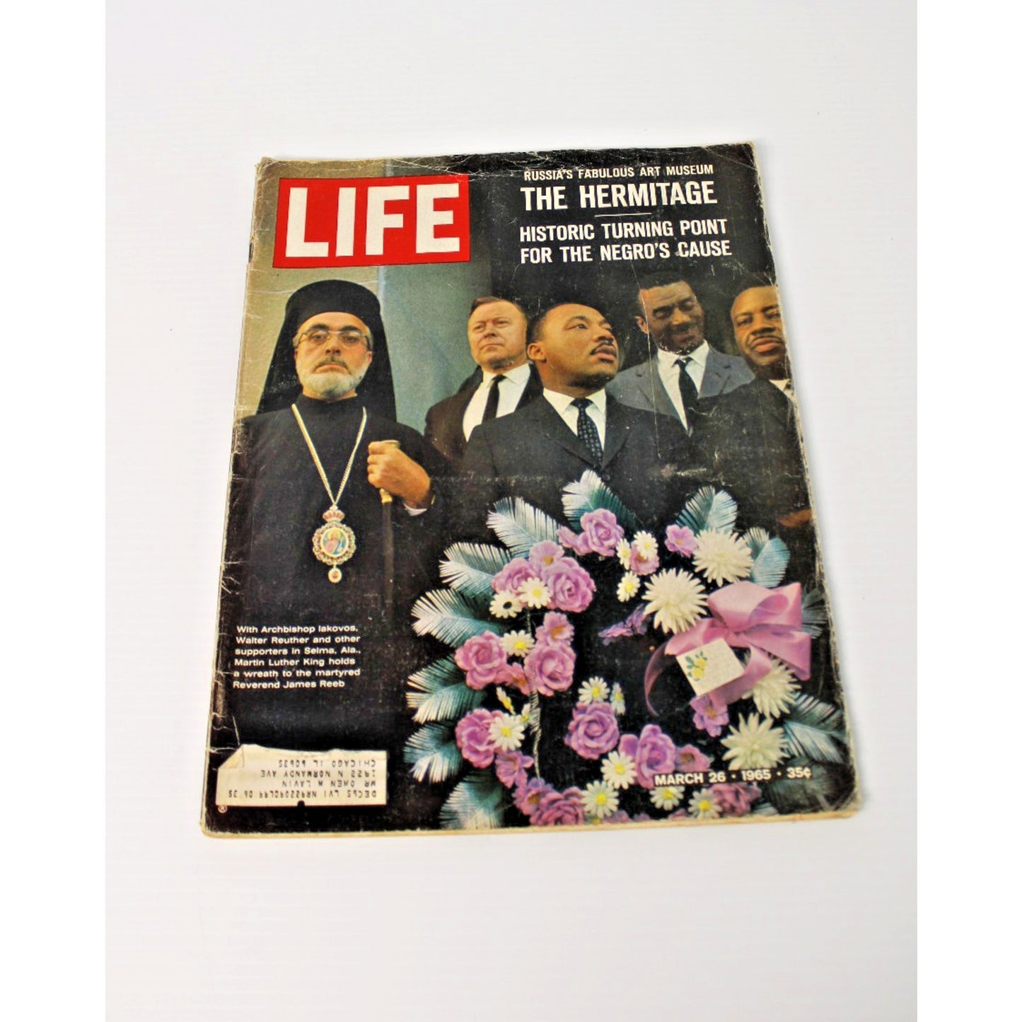 1965 March 26 Life Magazine- Dr. Martin Luther King Selma, AL Civil Rights March