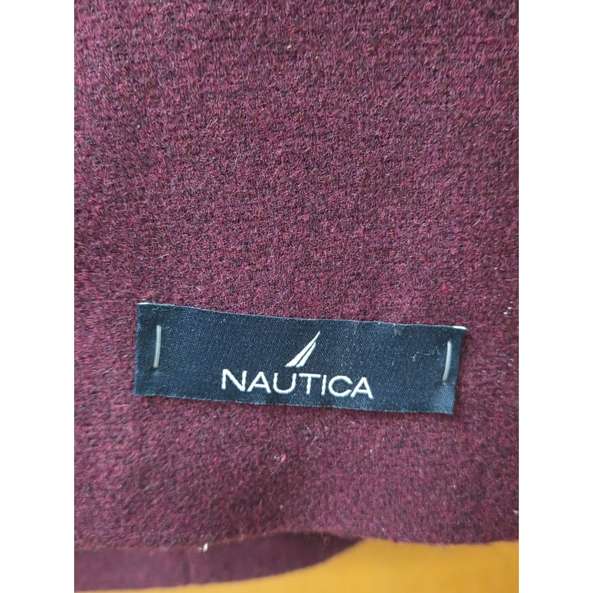 NWT Nautica Branford Sport Coat Blazer 48R Burgundy Purple Wool Blend Jacket