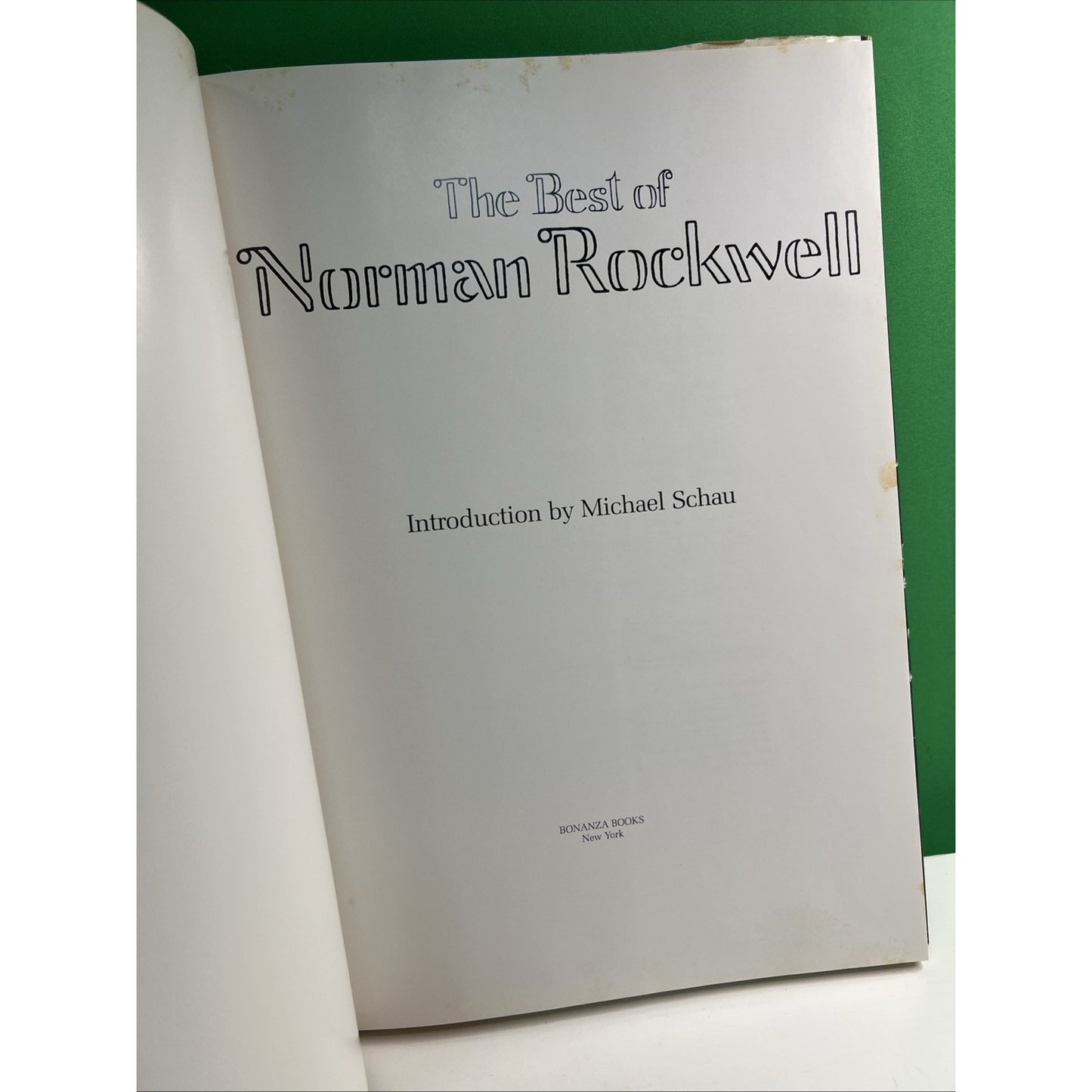 The Best of Norman Rockwell Hardback 40 Full Color Posters 1979
