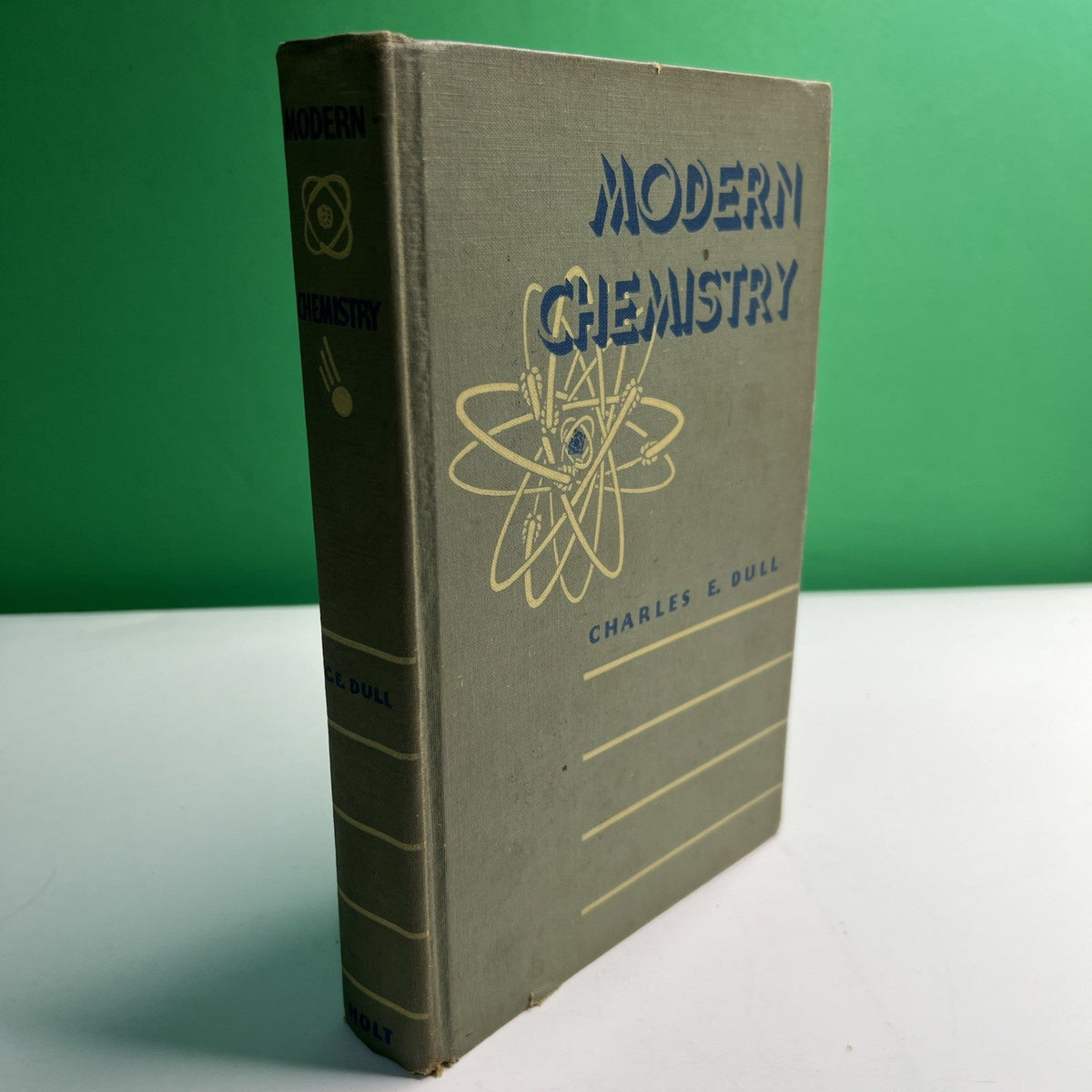 Modern Chemistry 1947 HC Textbook by Charles E. Dull Illustrated