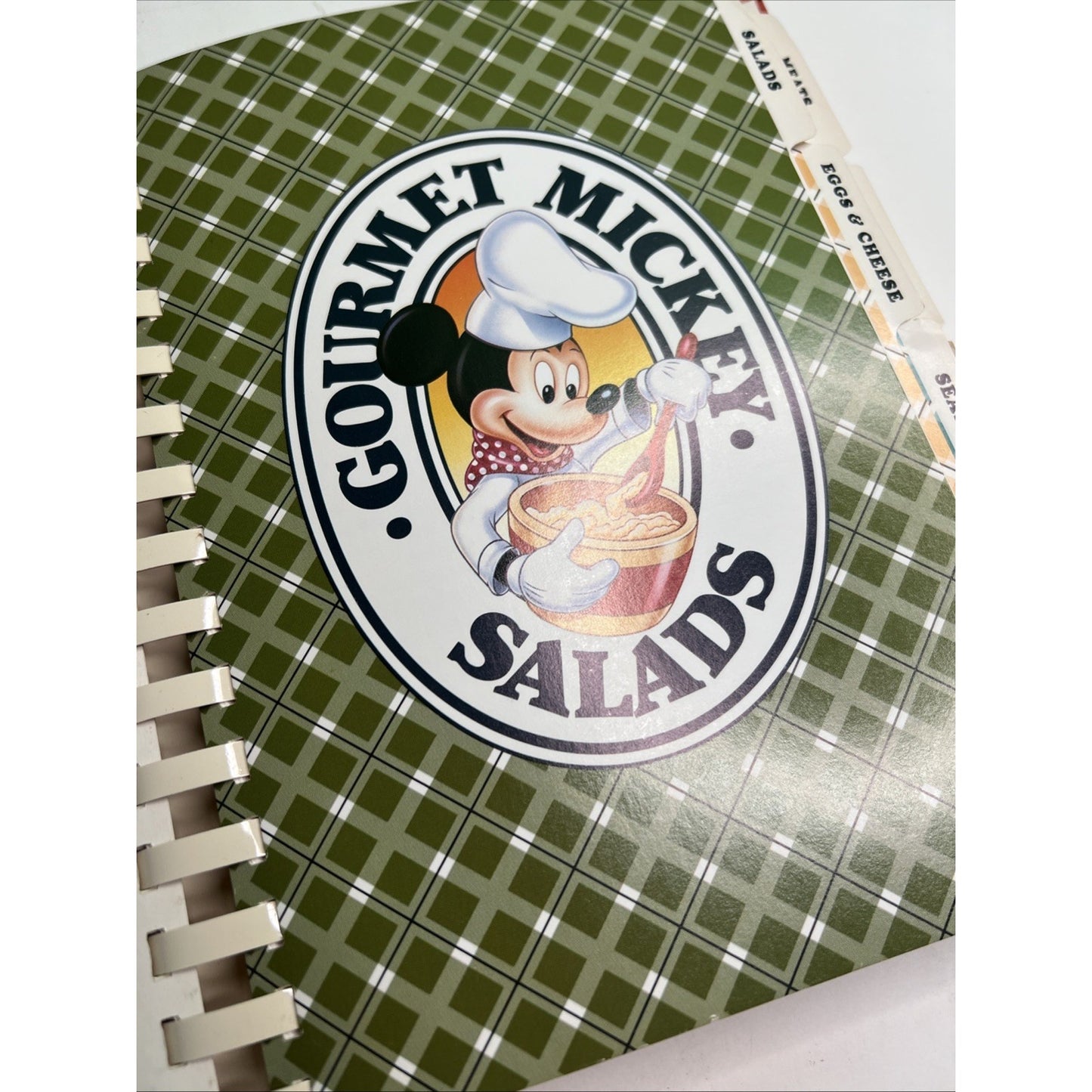 Cooking with Mickey Volume 2 Disney Cookbook Gourmet Hardcover Walt Disney VG