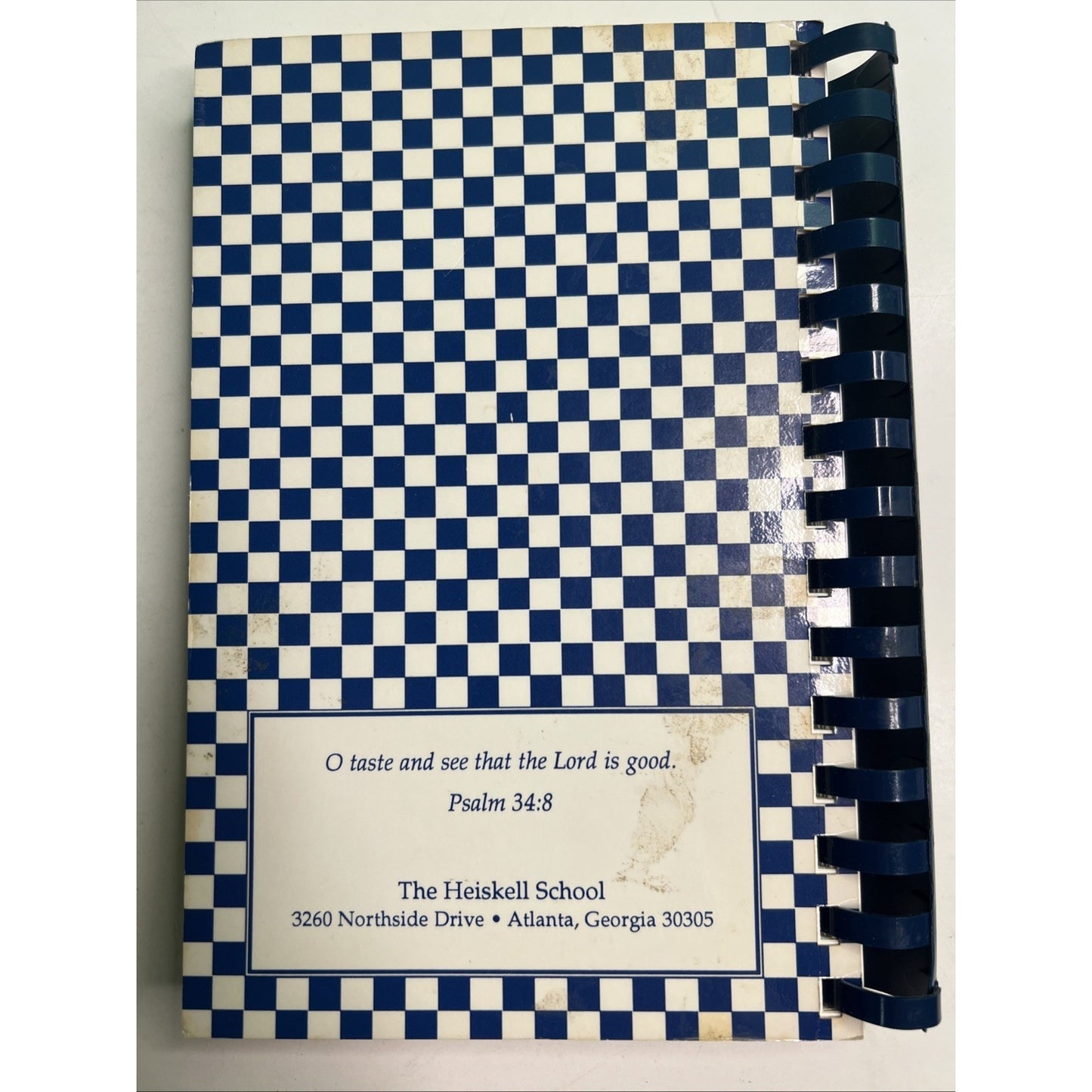 Sharing Our Best Heiskell School 1996 Cookbook Vintage Recipes Atlanta, Georgia