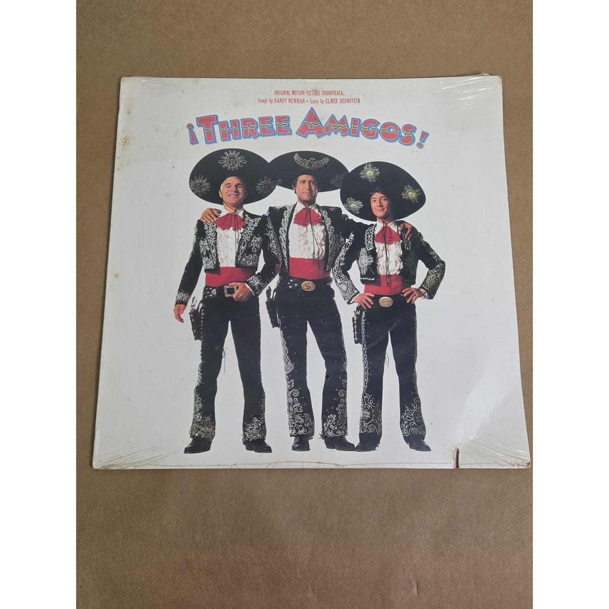 SEALED NOS 1987 Three Amigos Soundtrack Vinyl LP Original Pressing Randy Newman