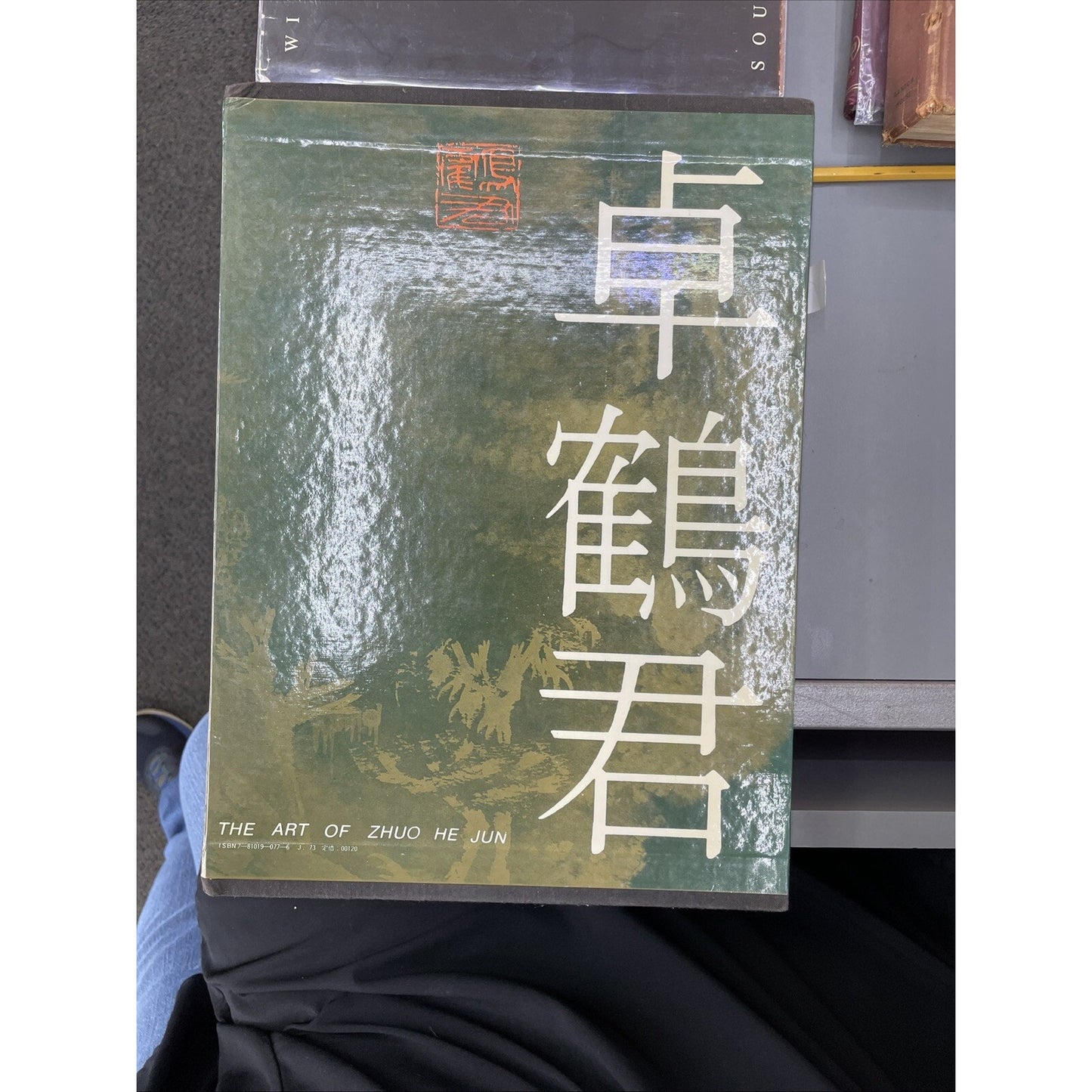 The Art of Zhuo He Jun (Hejun) 1990 Chinese Book