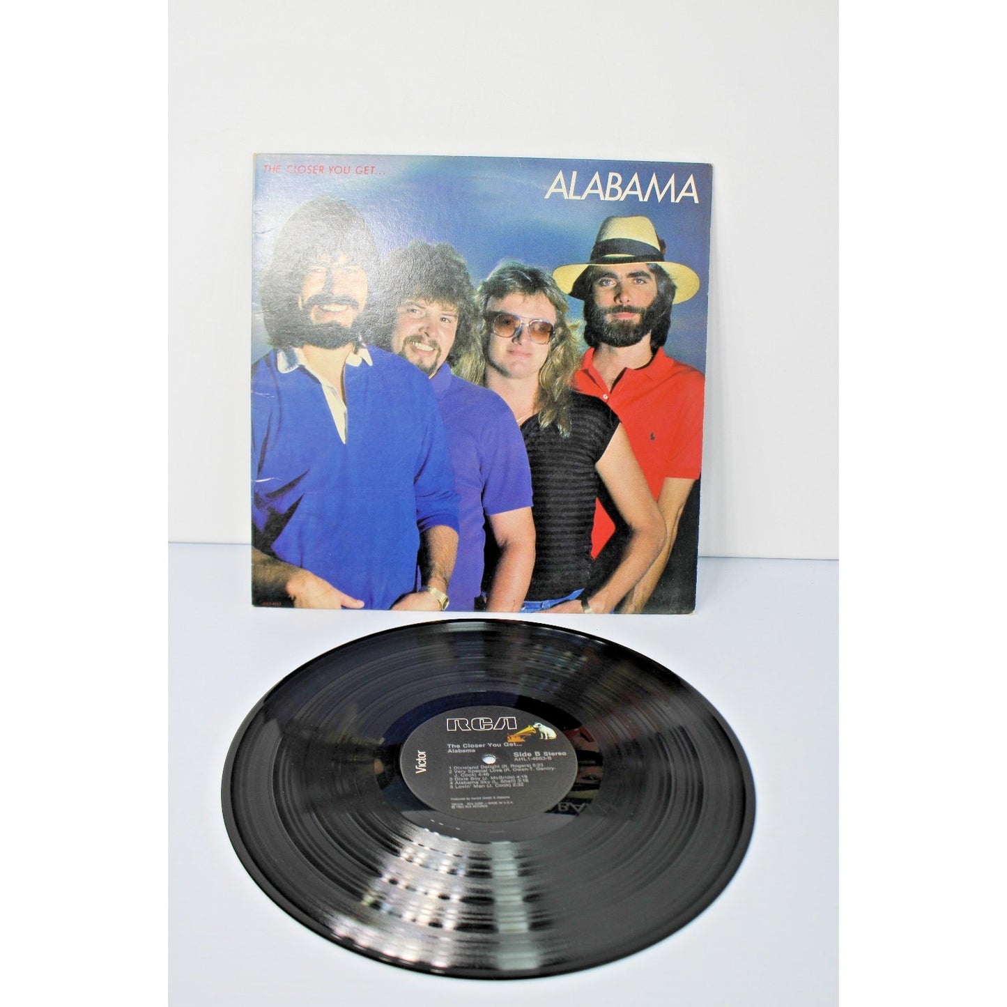 Alabama- The Closer You Get, 1983- 12" LP Record RCA Country 33 RPM, AHL1-4663