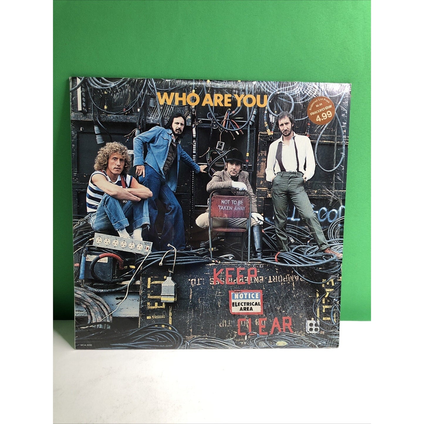 The Who - Who Are You - Vinyl LP - 1978 First Press - MCA Records - MCA-3050