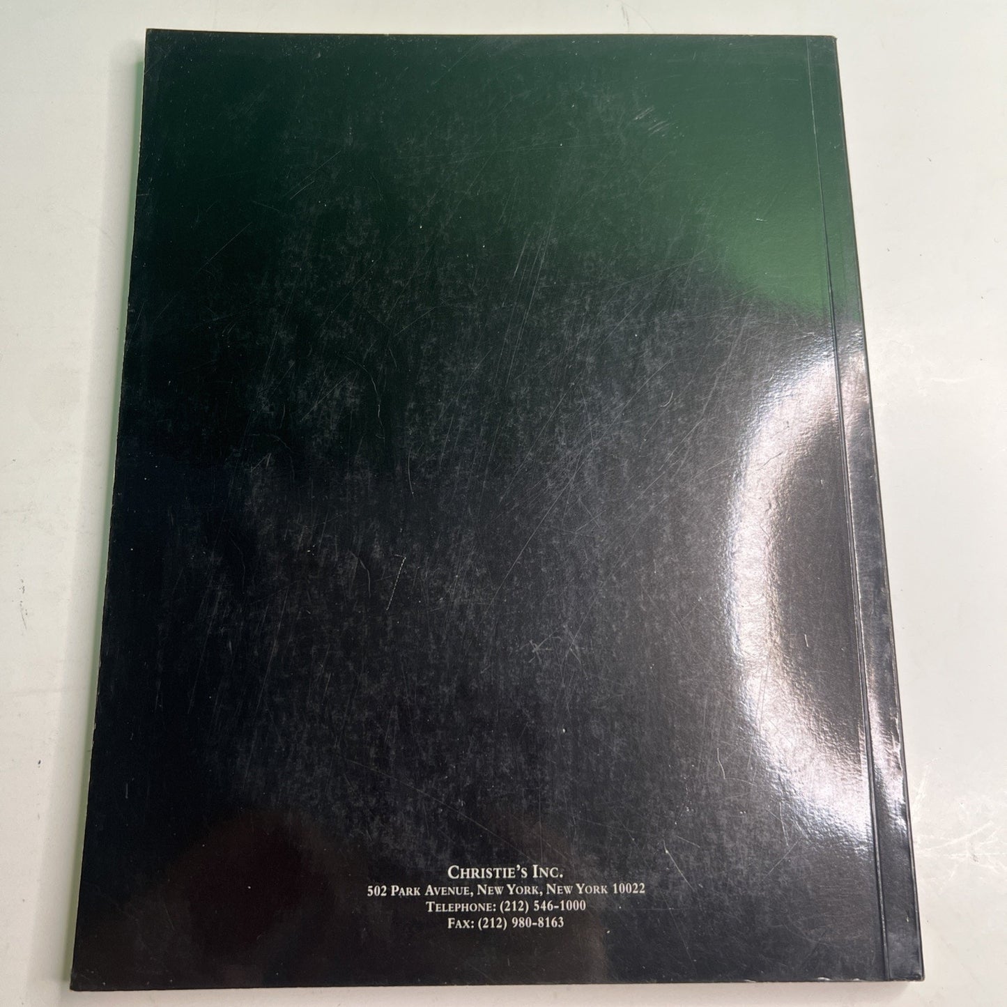 Christie’s Contemporary Art II Day Auction Catalog NY May 8, 1996 Warhol Mao