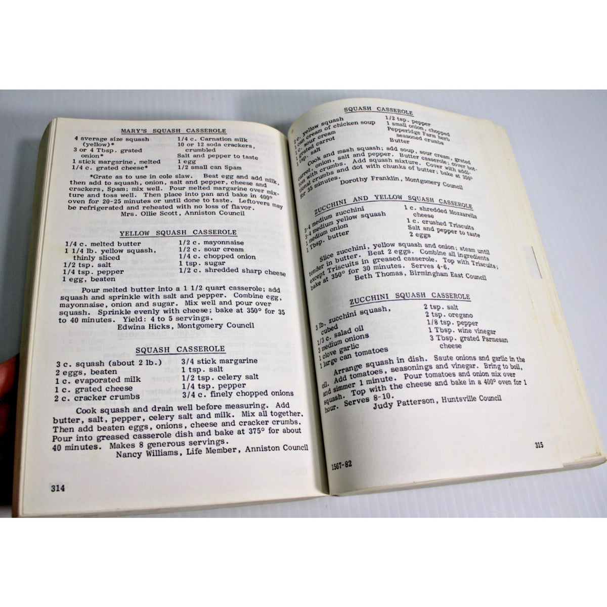 Vintage 1982 Calling All Cooks Cookbook Telephone Pioneers of America Alabama AL