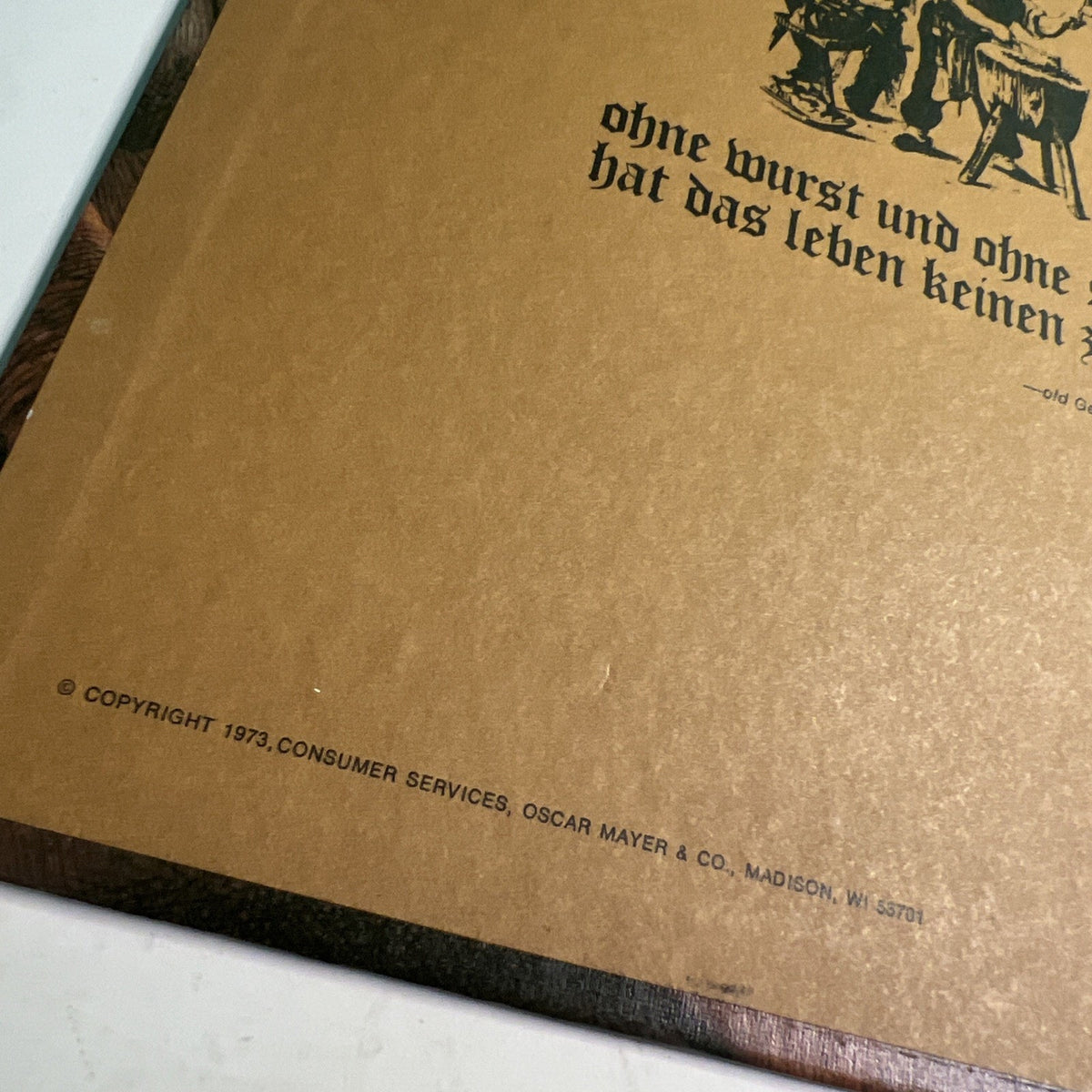 All About Sausage Oscar Mayer Cookbook Recipes 1973 Hardcover Spiral