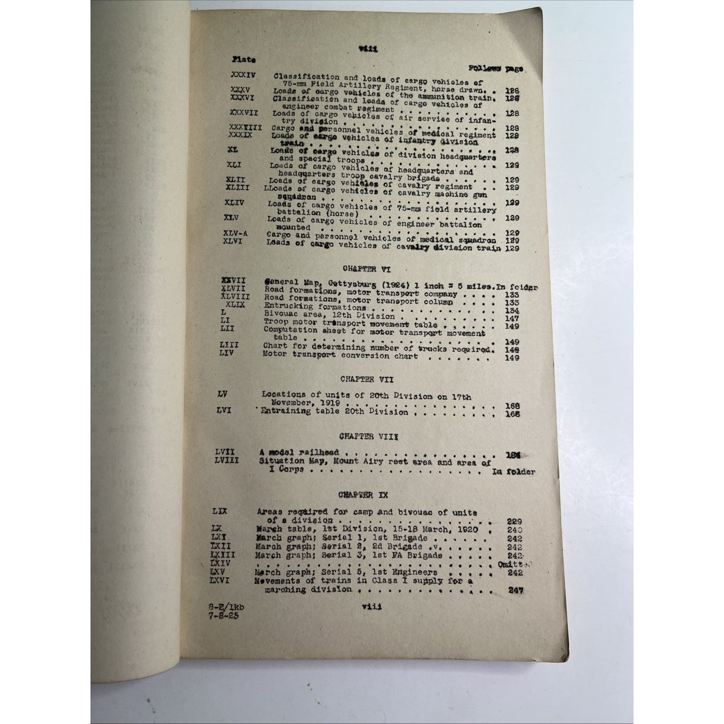 Command, Staff & Logistics Vol 2 Fort Leavenworth Kansas 1925 General Service