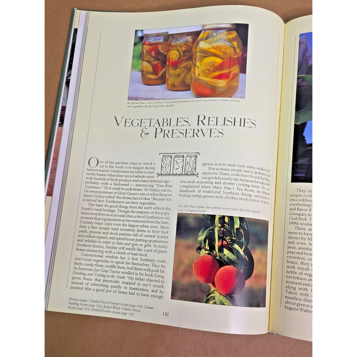 Vintage 1996 1st Ed The South: The Beautiful Cookbook- Southern Recipes & Photos