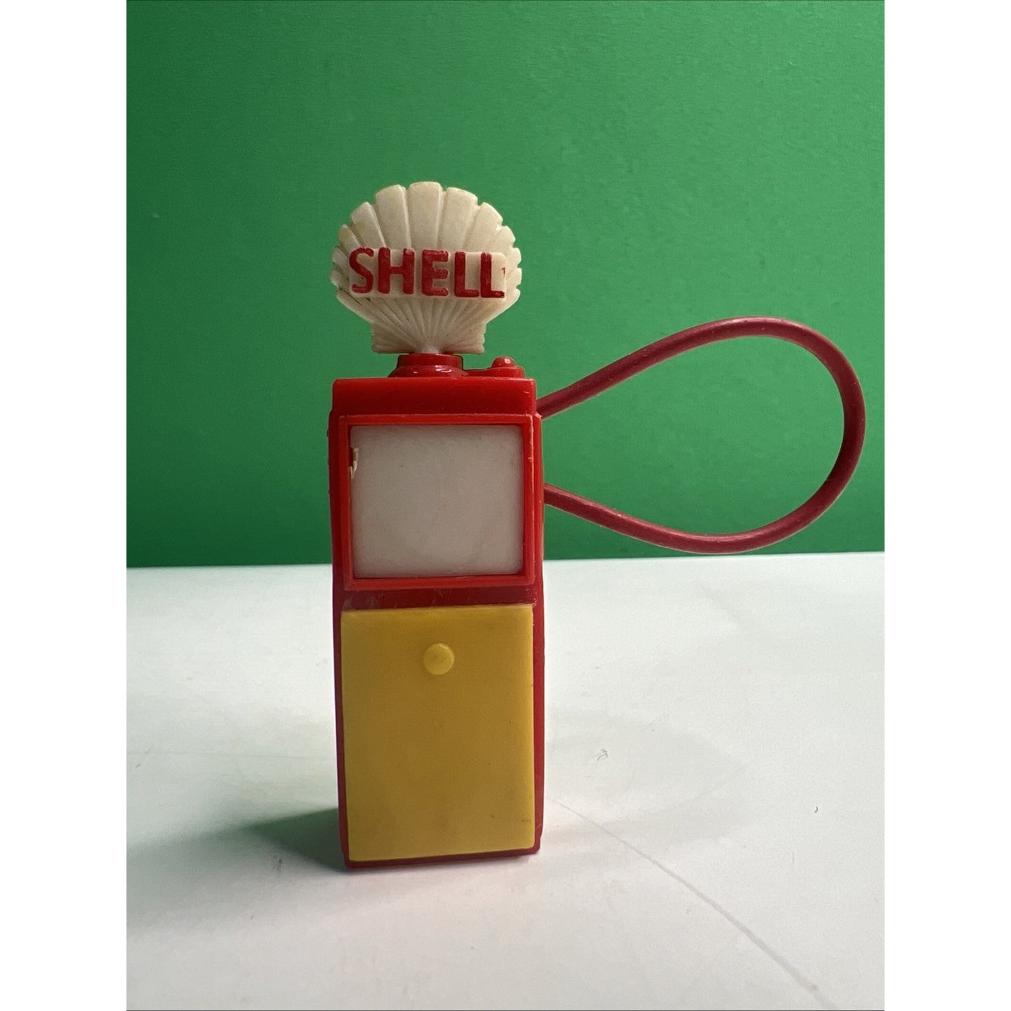 Vintage Shell Gas Pump Service Station Toy Plastic
