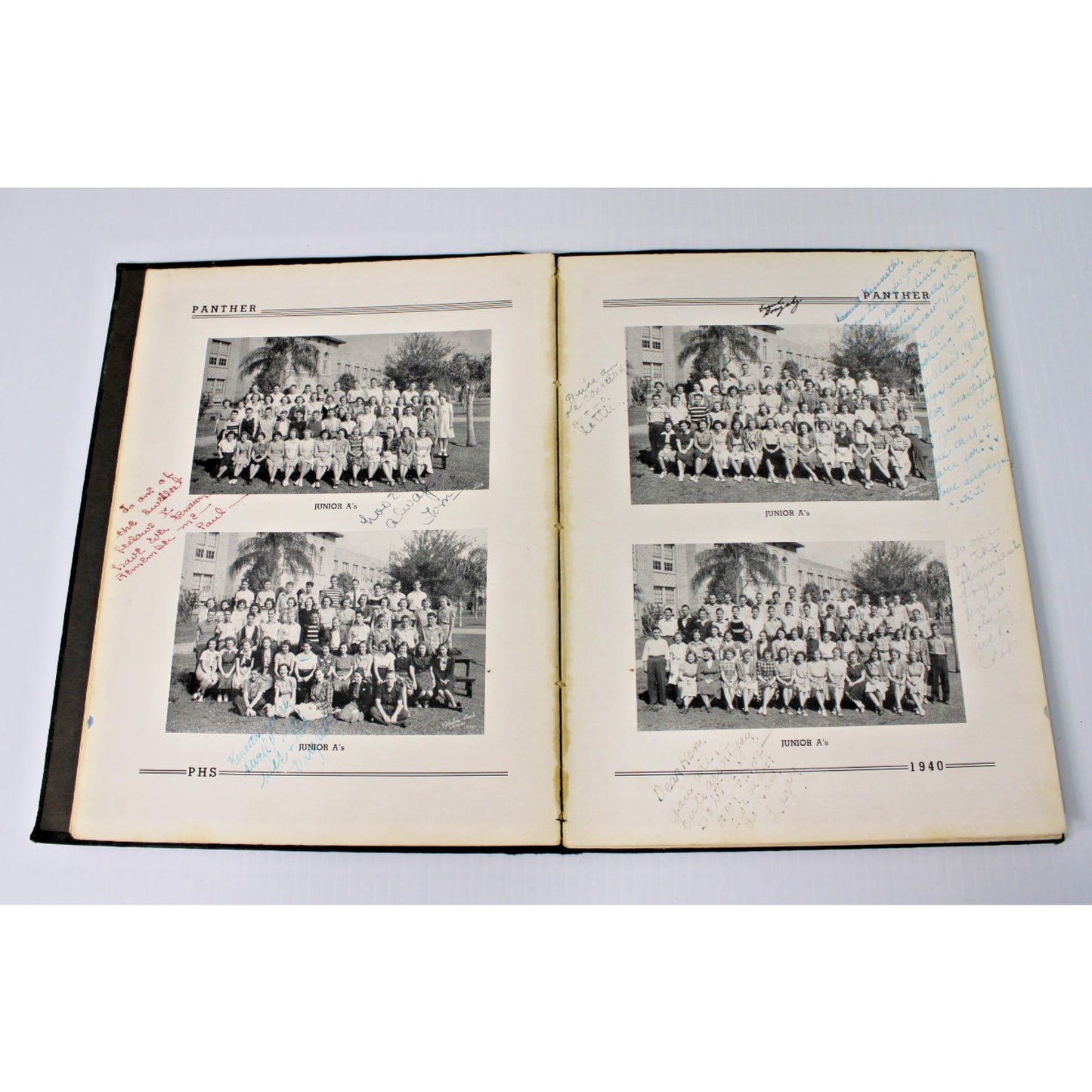 Vintage 1940 The Panther Yearbook, H.B. Plant High School, Tampa Florida FL