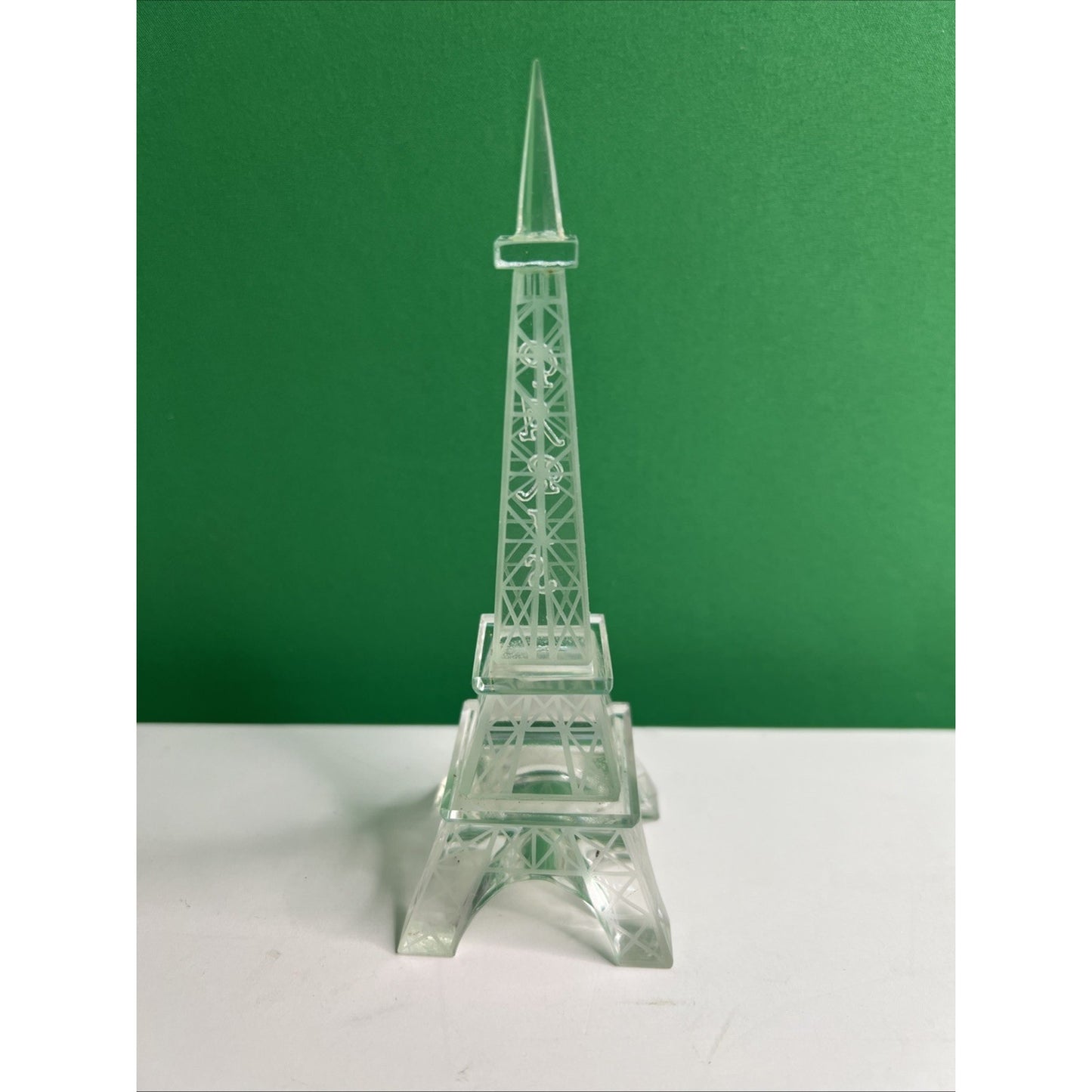 Crystal Eiffel Tower Paris Figurine 5.75" Rare Collectible