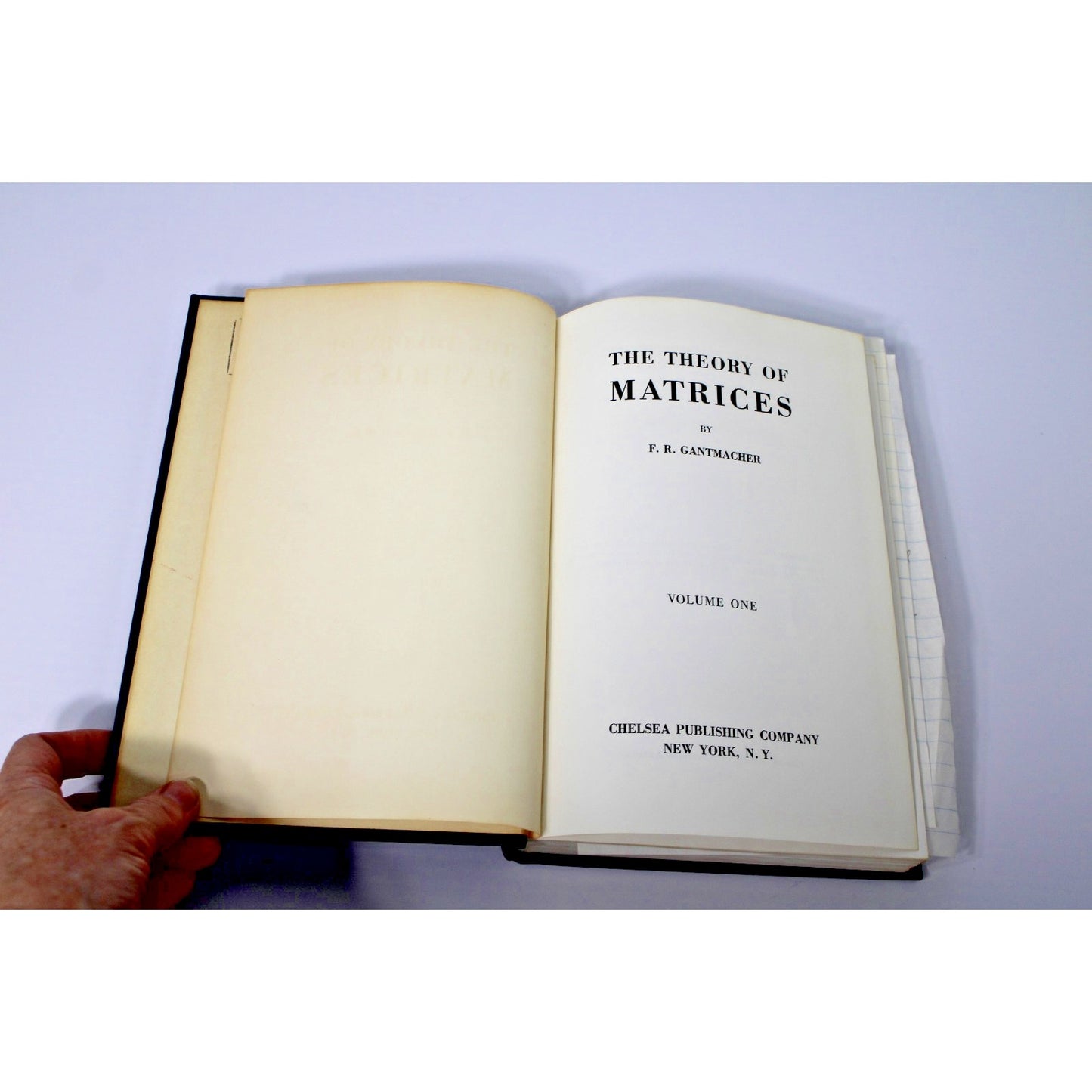USCEC Matrix Theory, The Theory of Matrices Vol. 1- F.R. Gantmacher, 1959 HC