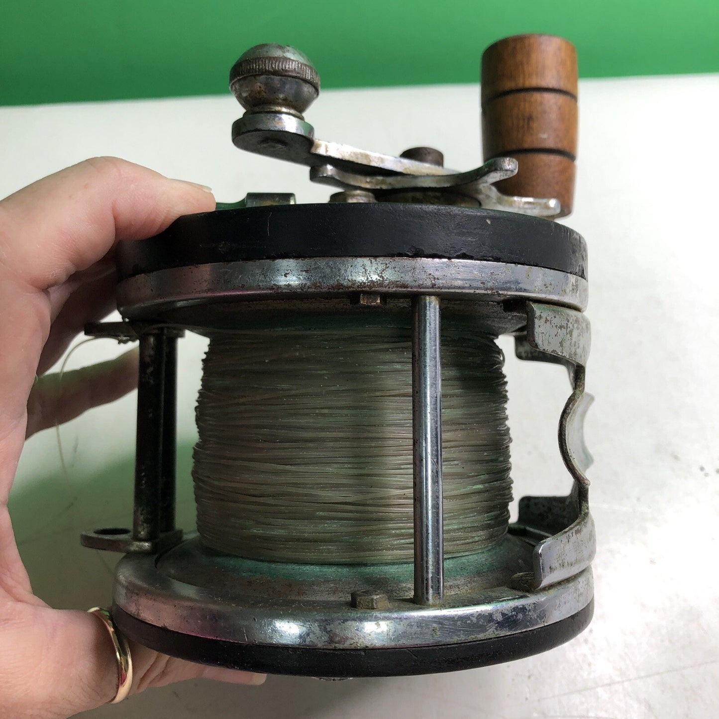 Ocean City Long Key Big Game Saltwater Fishing Reel Vintage