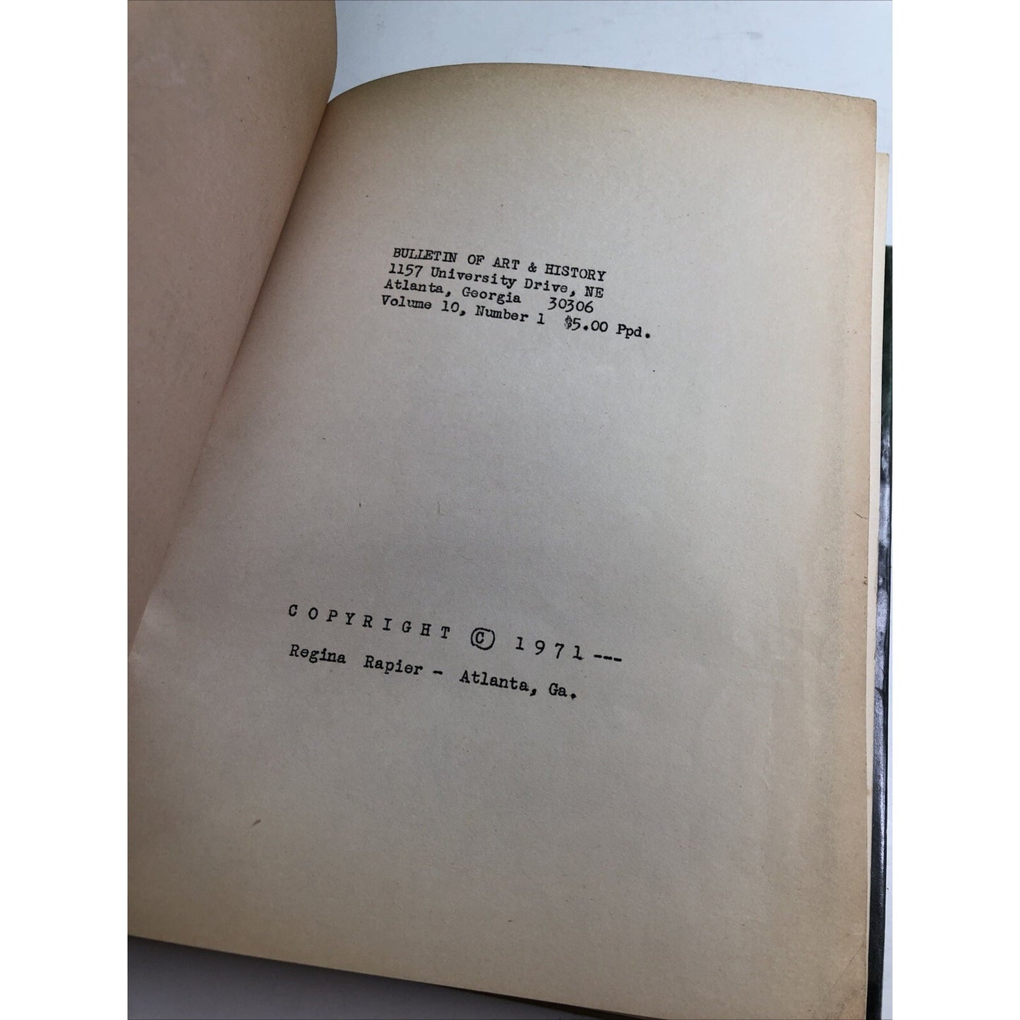 1971 Age Of The Angelons by Regina Rapier Atlanta Georgia Bulletin Art History