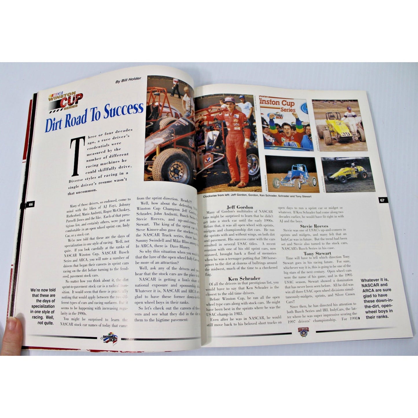 Daytona 500 40th Annual February 15, 1998 Program and Souvenirs-Lot of 6 Vintage