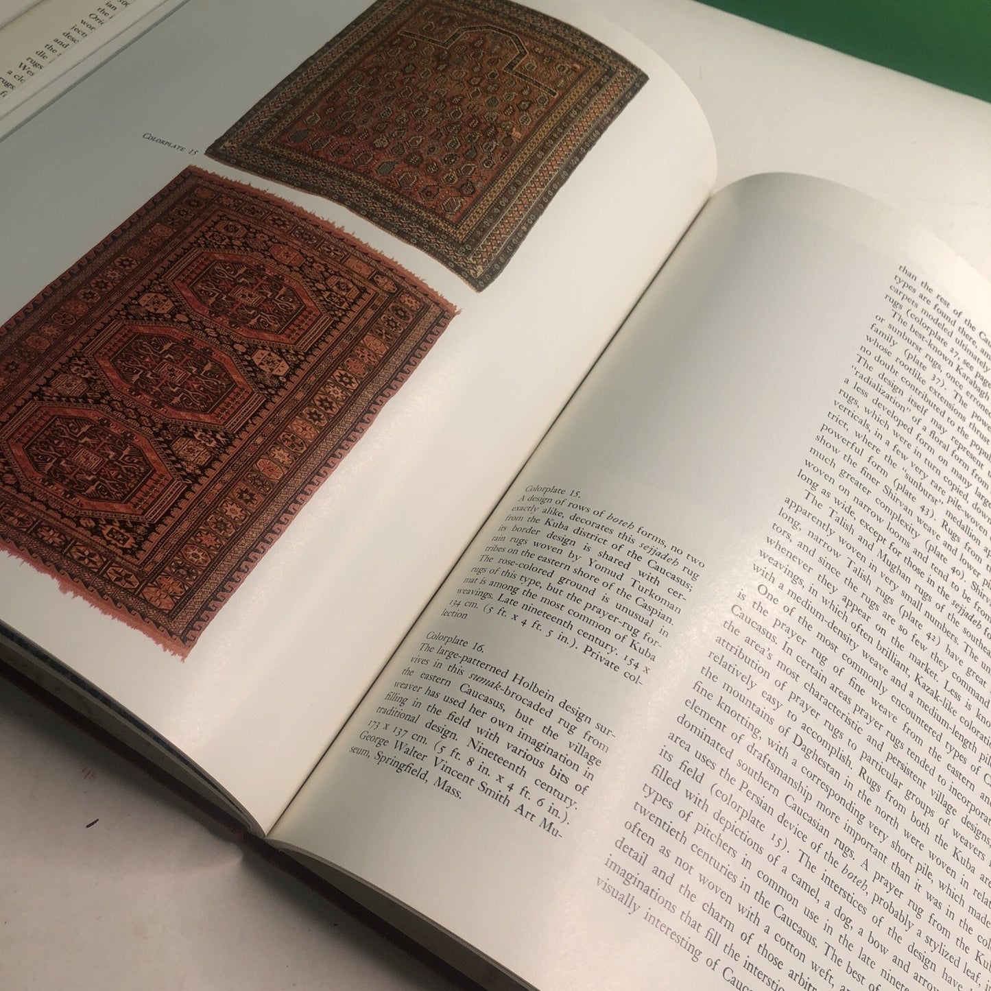 ORIENTAL RUGS Smithsonian Illustrated Library Of Antiques 1979 HC DJ