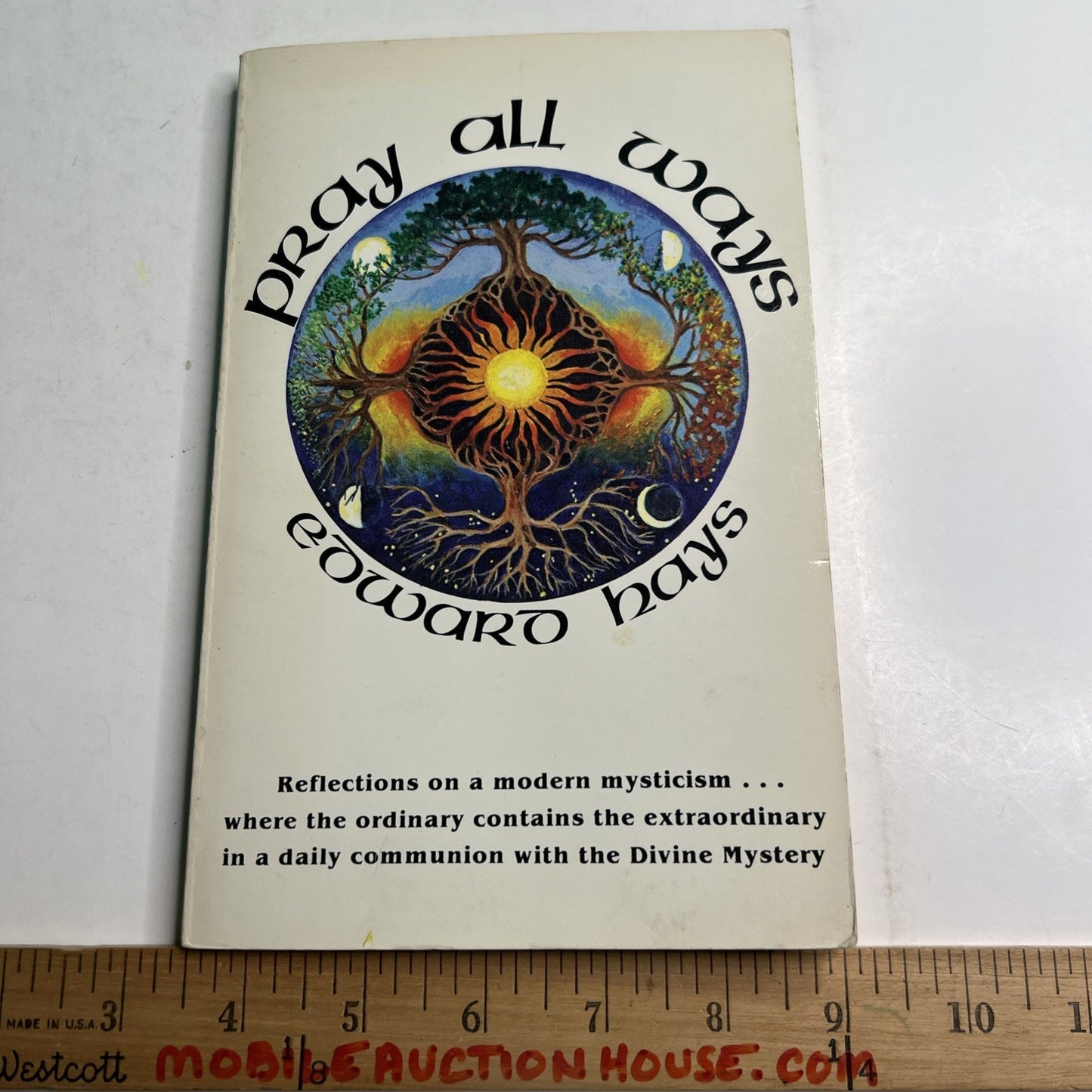 Pray All Ways By Edward Hays 1981 PB 3rd Printing 1986 Forest Of Peace Publisher