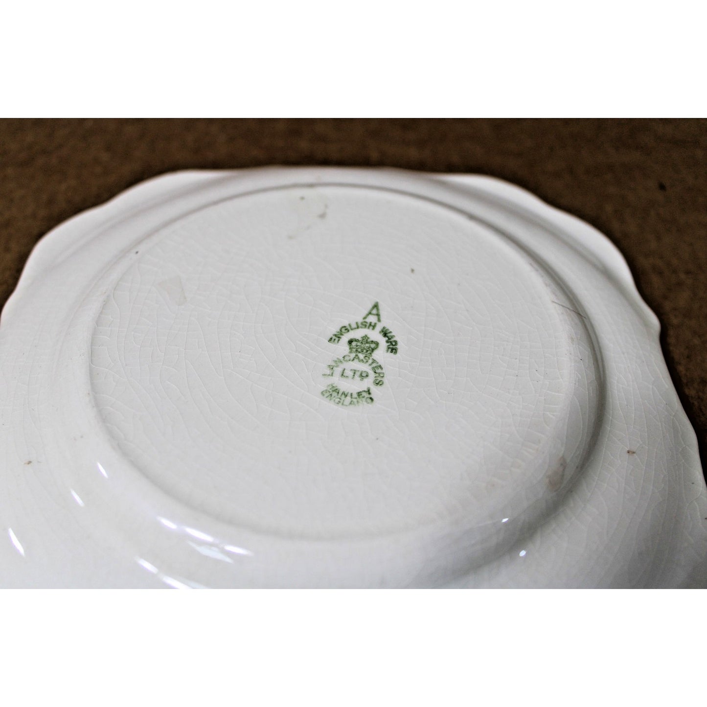 Vintage Lancaster-Sandland English Ware, Hanley, England 6" Plate Transferware