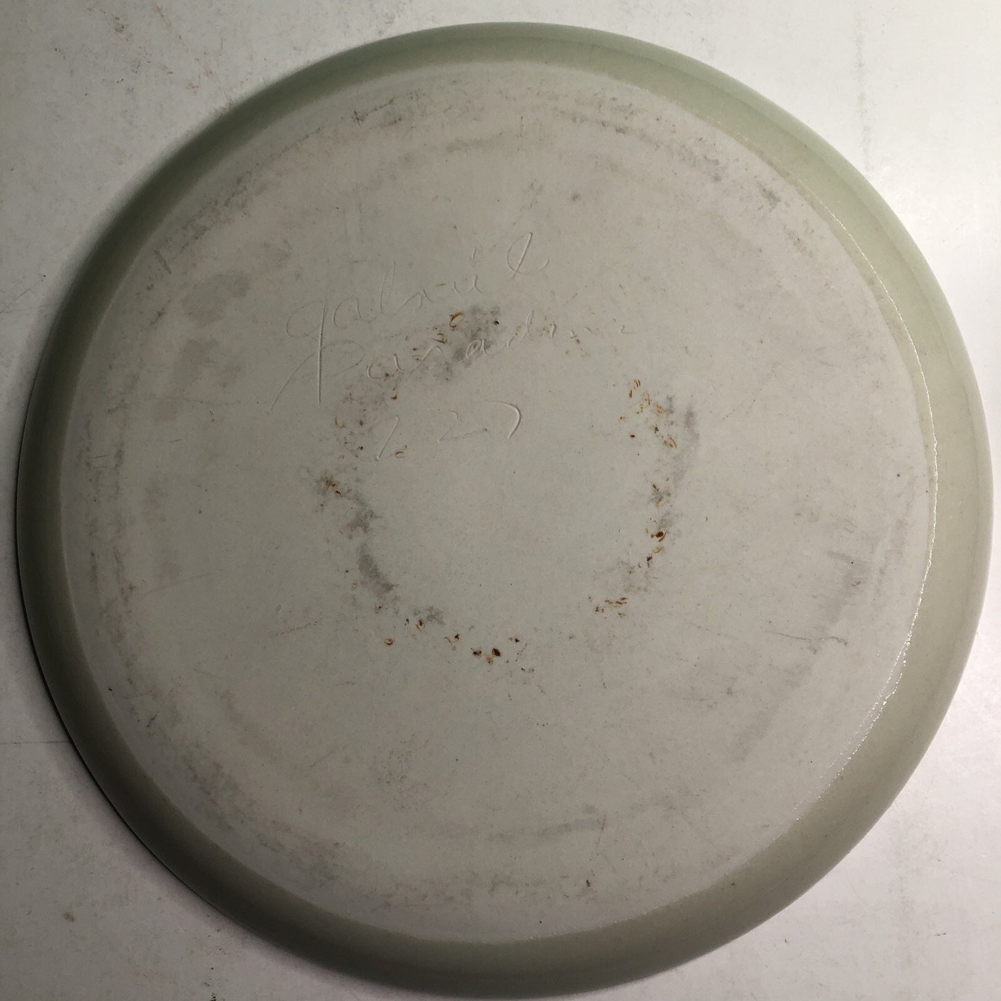 Winfield Gabriel Pasadena Pottery 10” Dinner Plate Twig & Tweed #227 Handmade