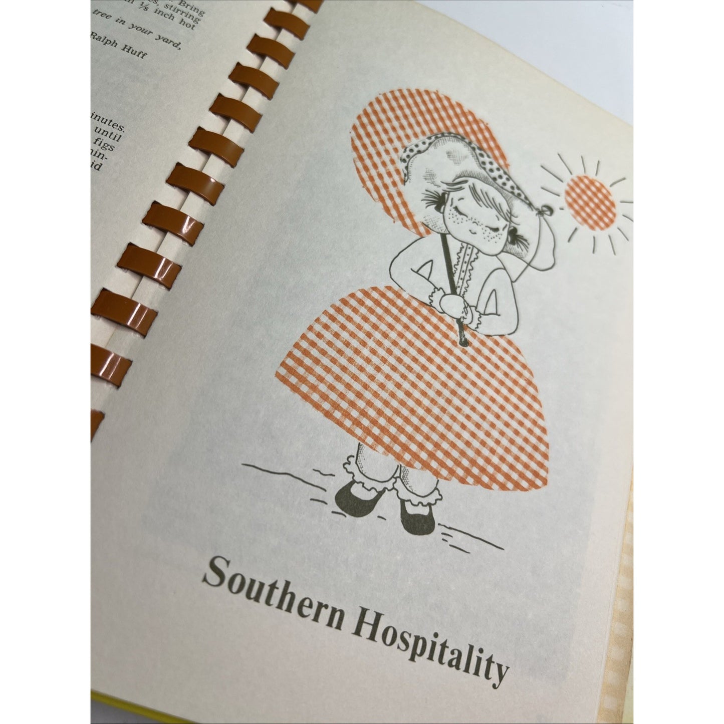Cotton Country Cooking Hardcover Cookbook 1972 Decatur AL Junior Service League