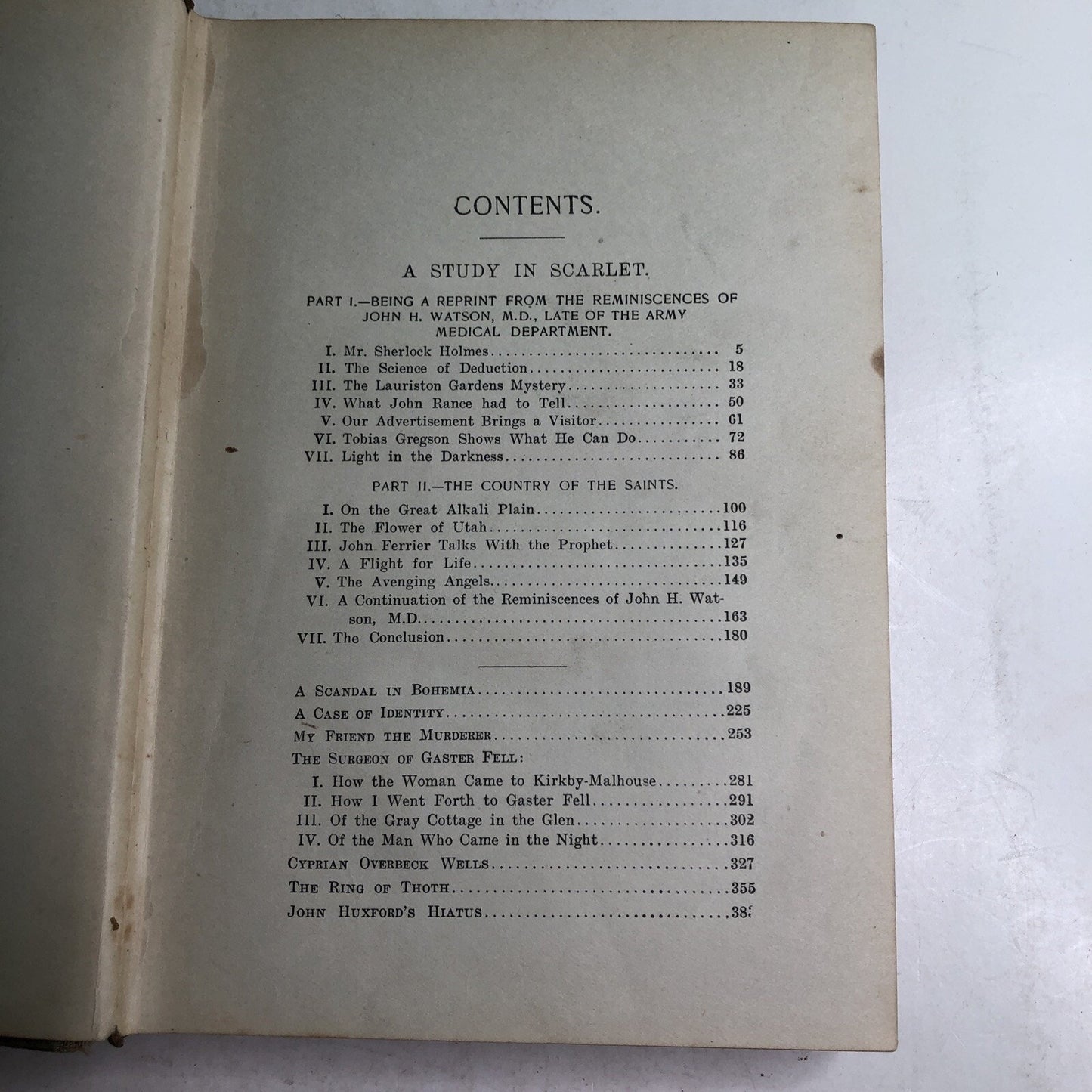 Conan Doyle's Best Books Detective Mystery Sherlock Holmes Vols. 1, 2 & 3