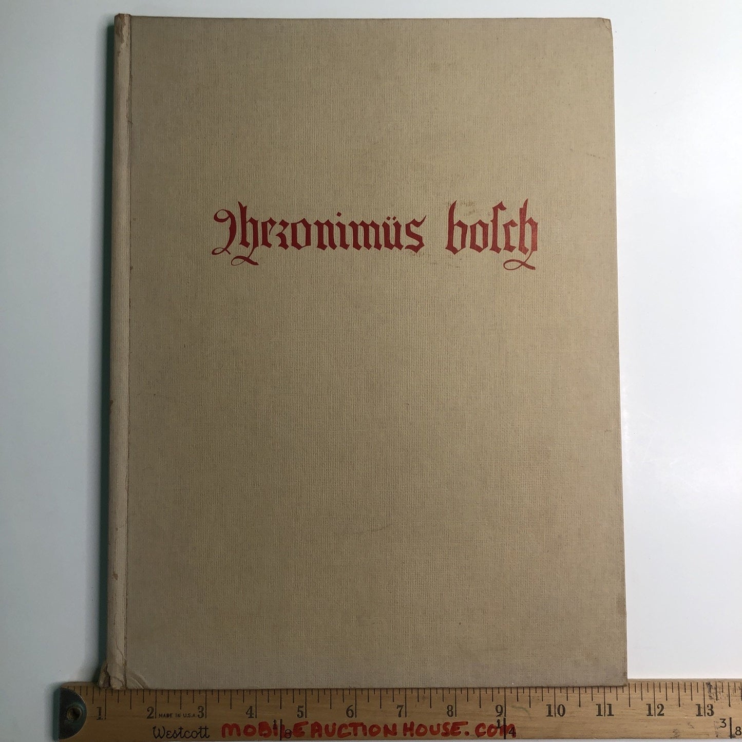 1947 Hieronymus Bosch by Howard Daniel Hyperion HC (DJ-damaged)