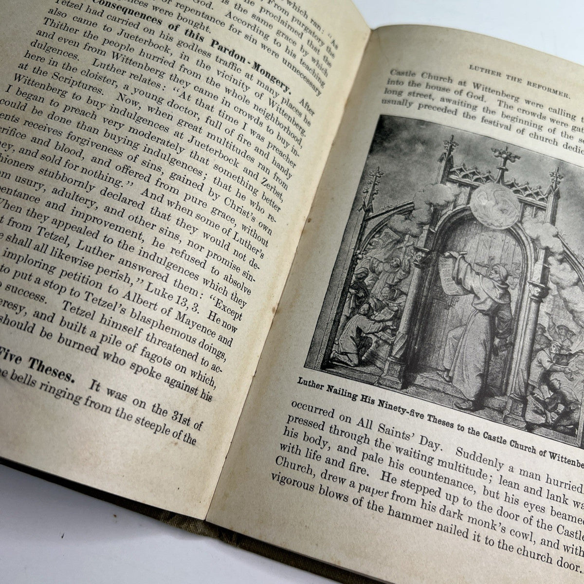 Life Of Luther 1905 HC by Gustav Just Concordia Publishing Illustrated