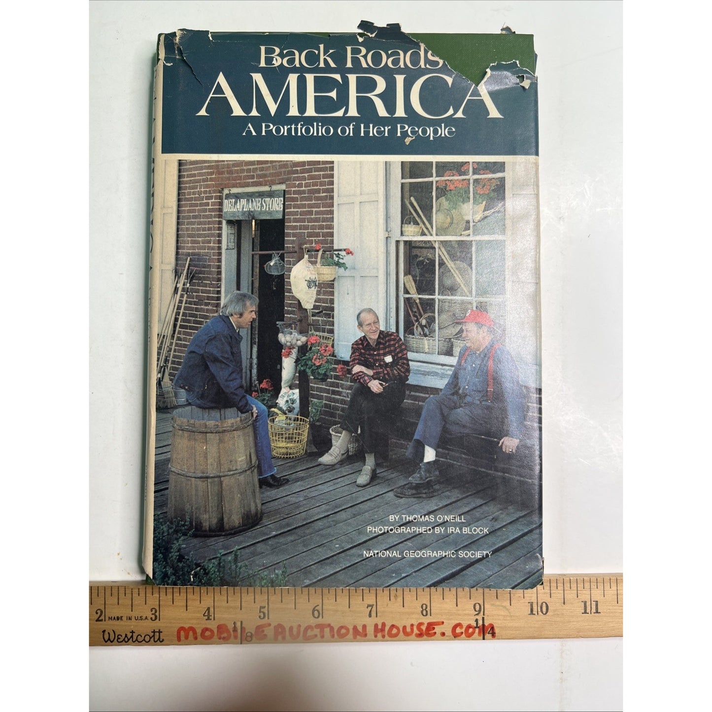Back Roads Of America A Portfolio Of Her People By Thomas O’Neill 1980 HC DJ