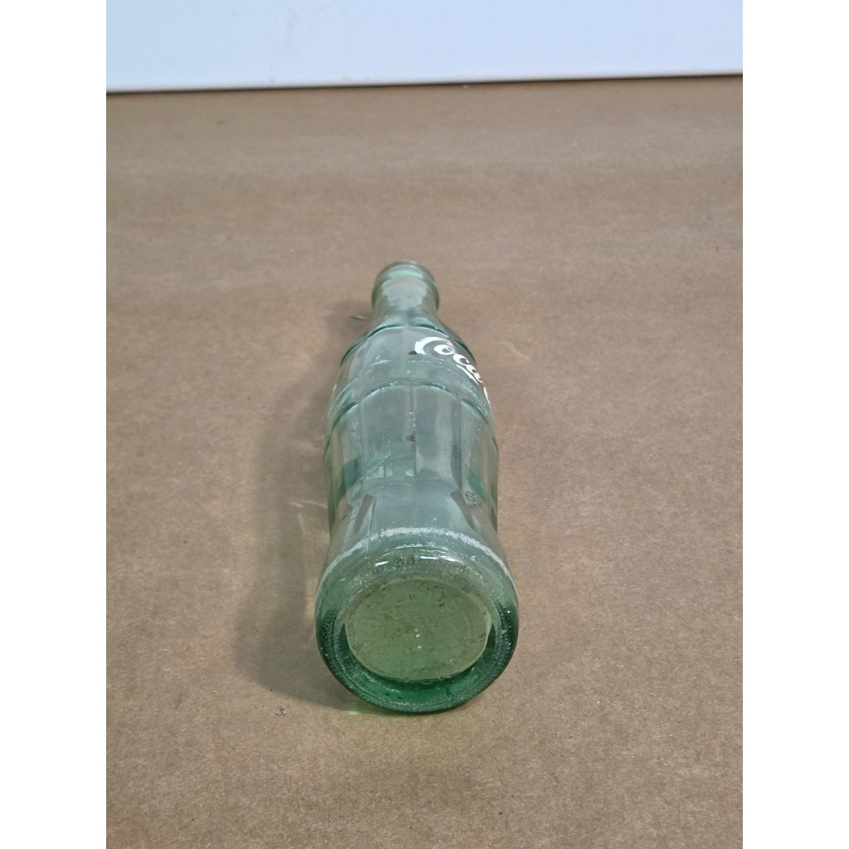 Vintage 1968 Coca-Cola 10oz Glass Bottle - Iconic ACL White Logo