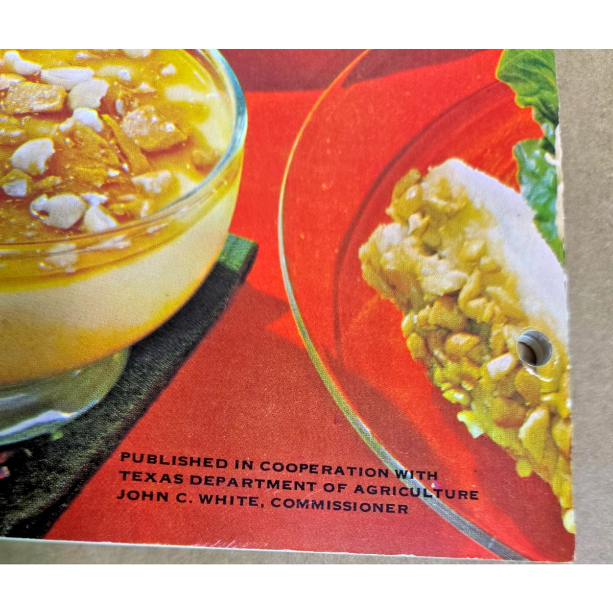 Rare Vintage 1970s Texas Peanut Recipe Booklet John C. White TDA Ephemera
