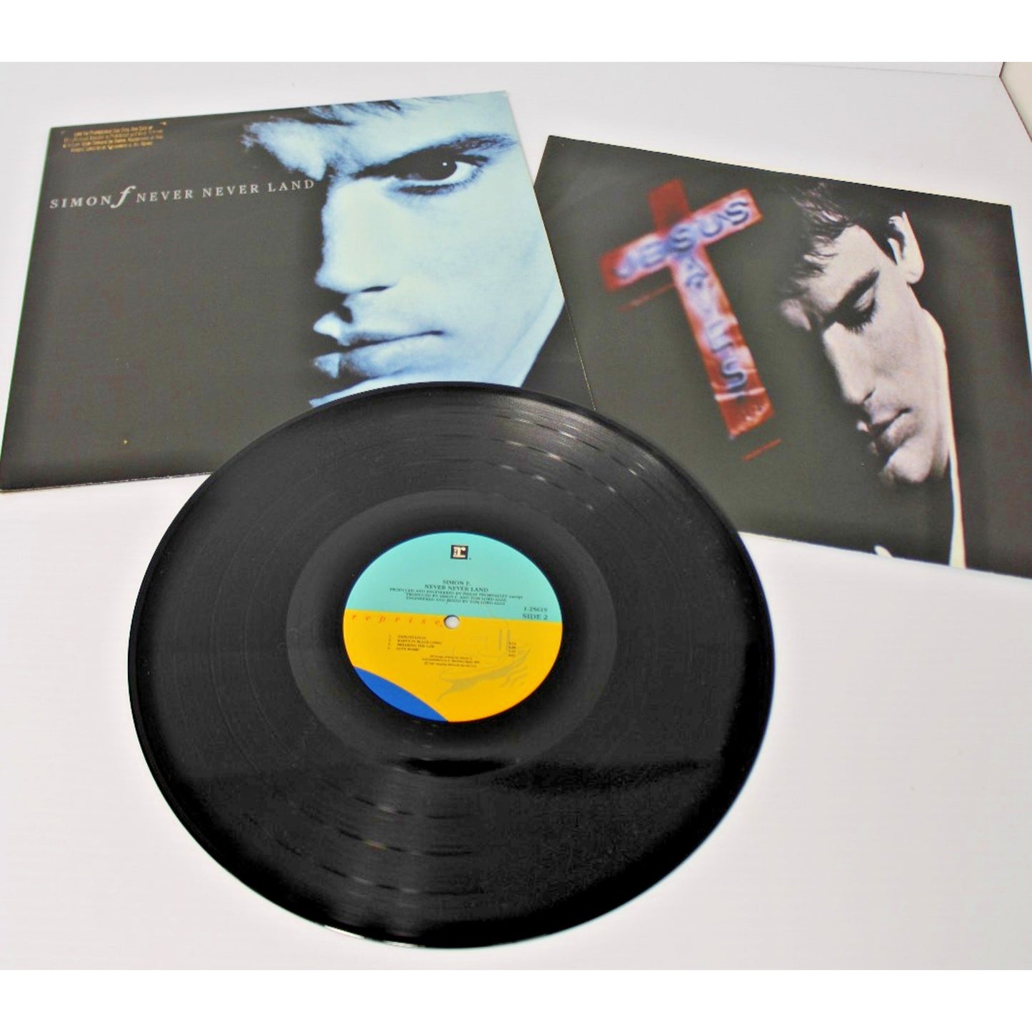 Simon F (Fellowes)- Never Never Land, 1987 Vinyl LP Reprise Records- Excellent!