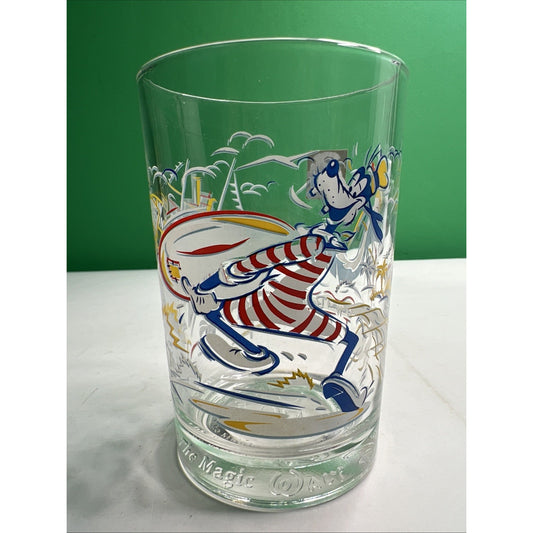 Walt Disney World 25th Anniversary McDonald's Tumbler Goofy Typhoon Lagoon